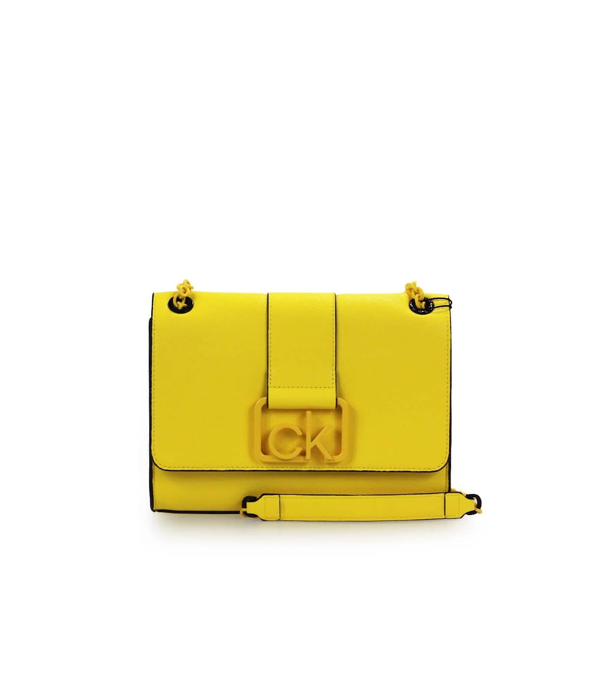 calvin klein bag yellow