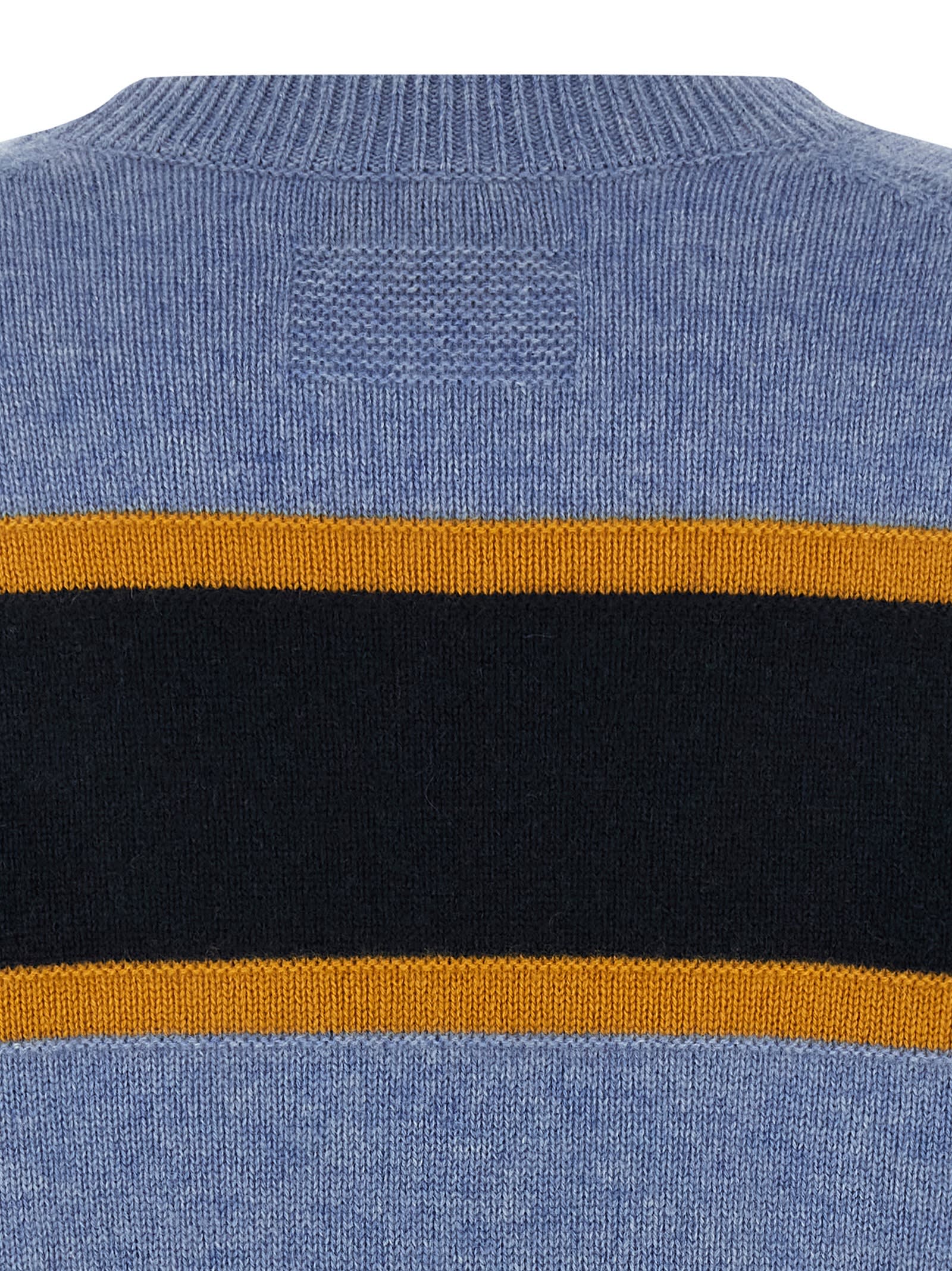 Guest In Residence Stripe Crew Sweater In Multi