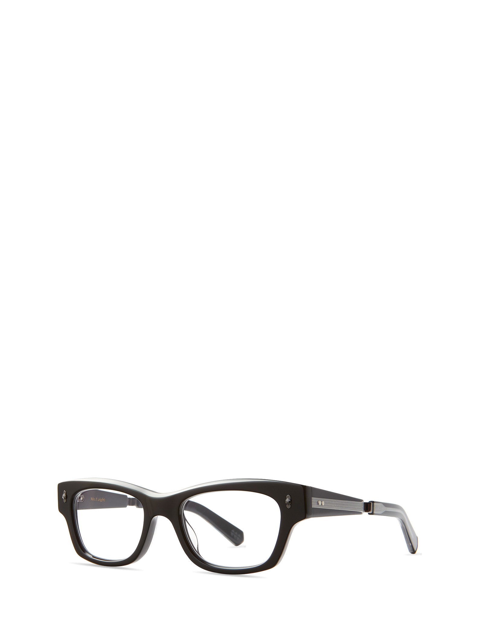 Shop Mr Leight Antoine C Black-gunmetal Glasses