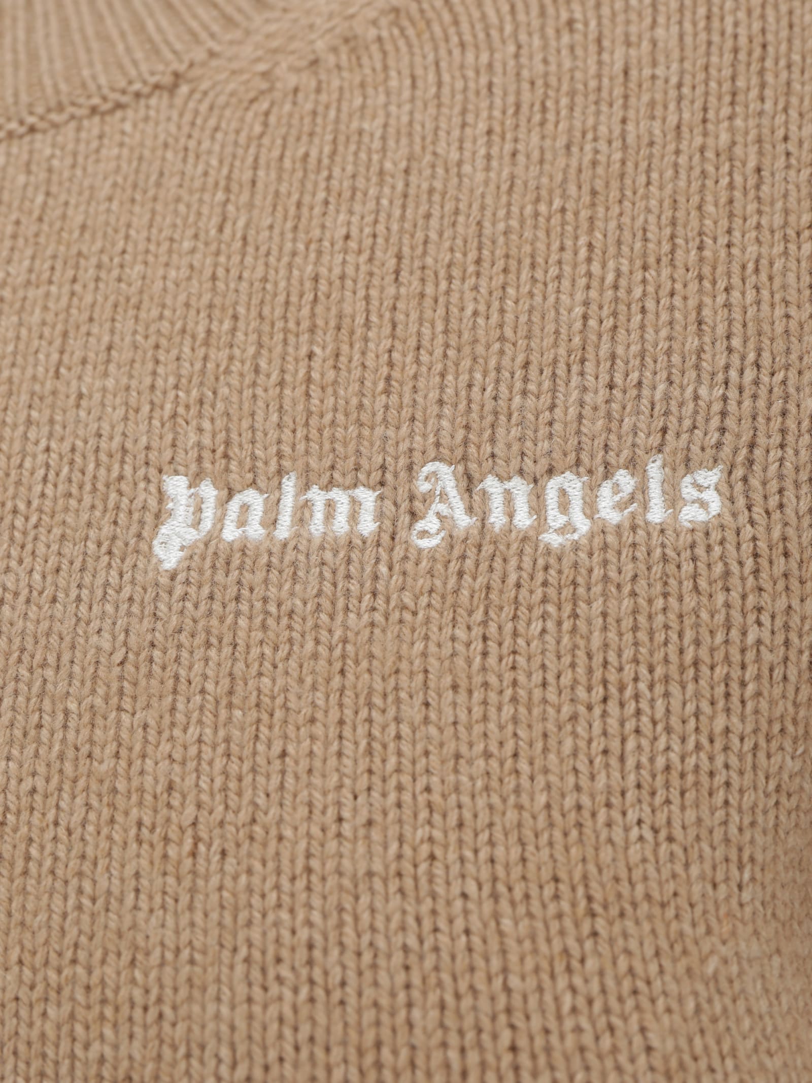 Shop Palm Angels Sweater In Marrone