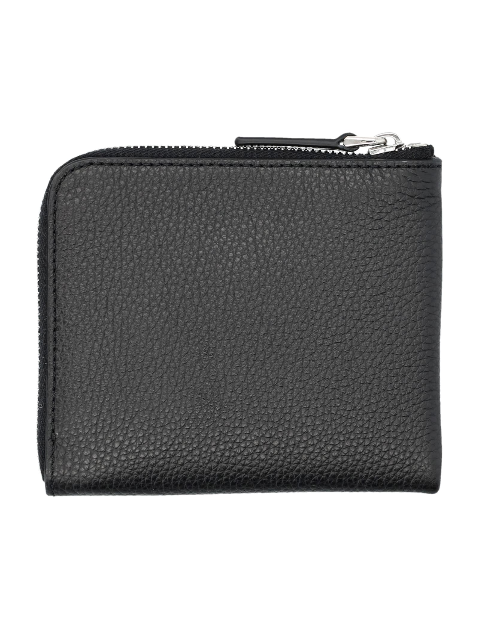 Marni Mending Logo Wallet In Black
