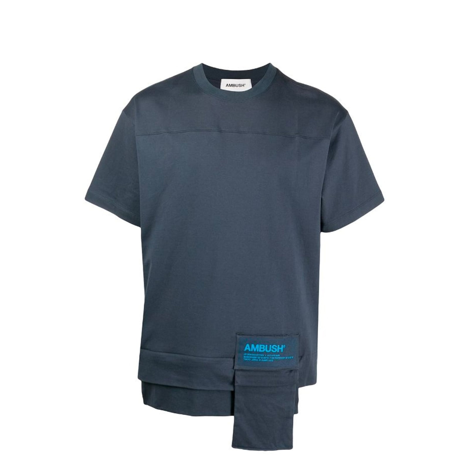 Shop Ambush Cotton T-shirt In Blue