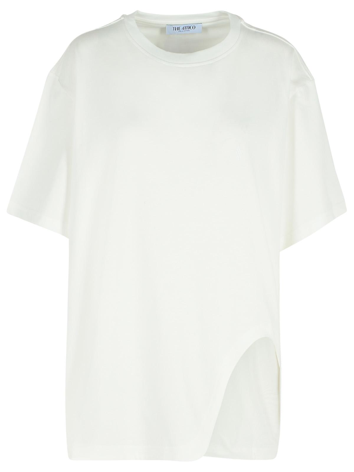 Attico Short-sleeved T-shirt In White