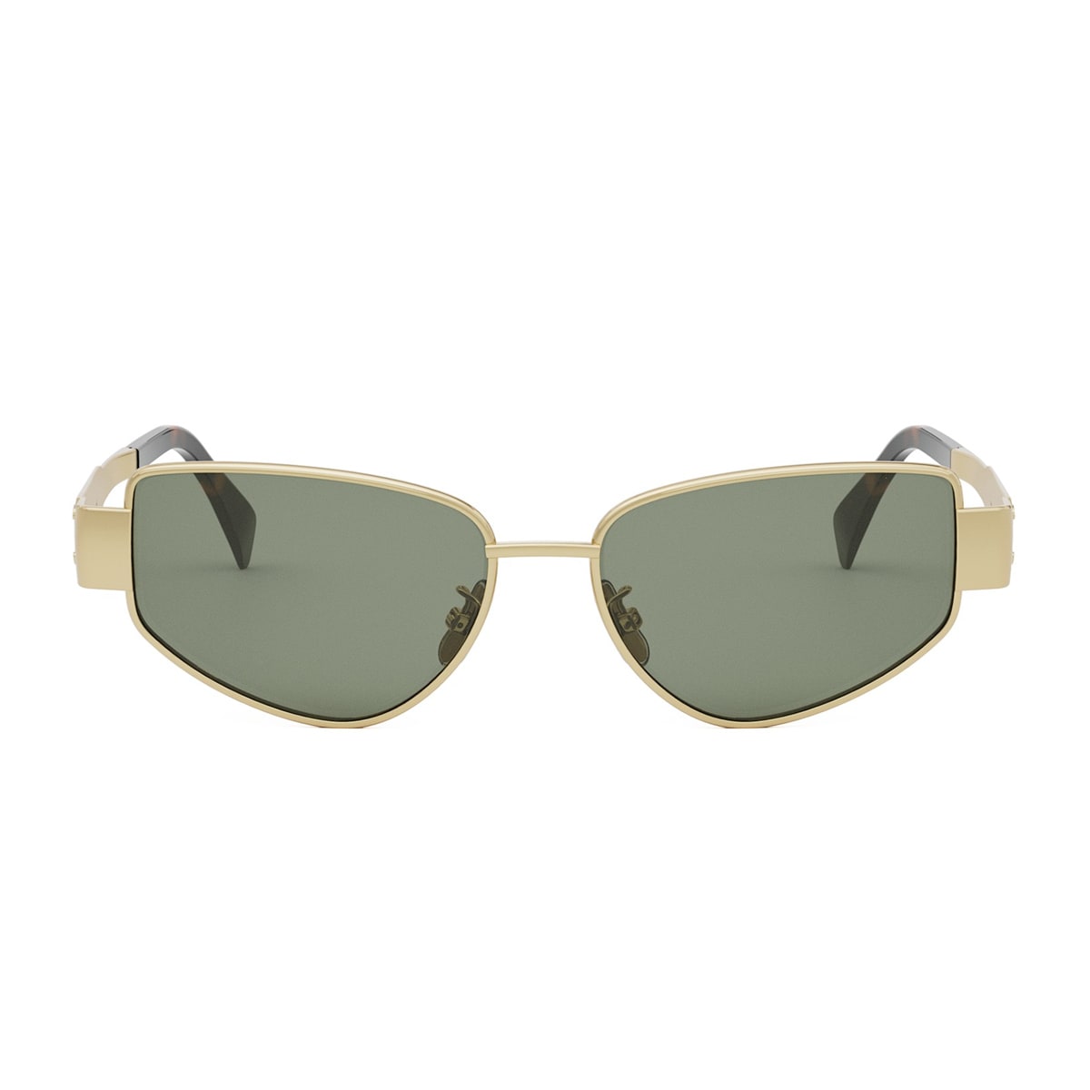 Cl40293u Triomphe 30n Gold Sunglasses