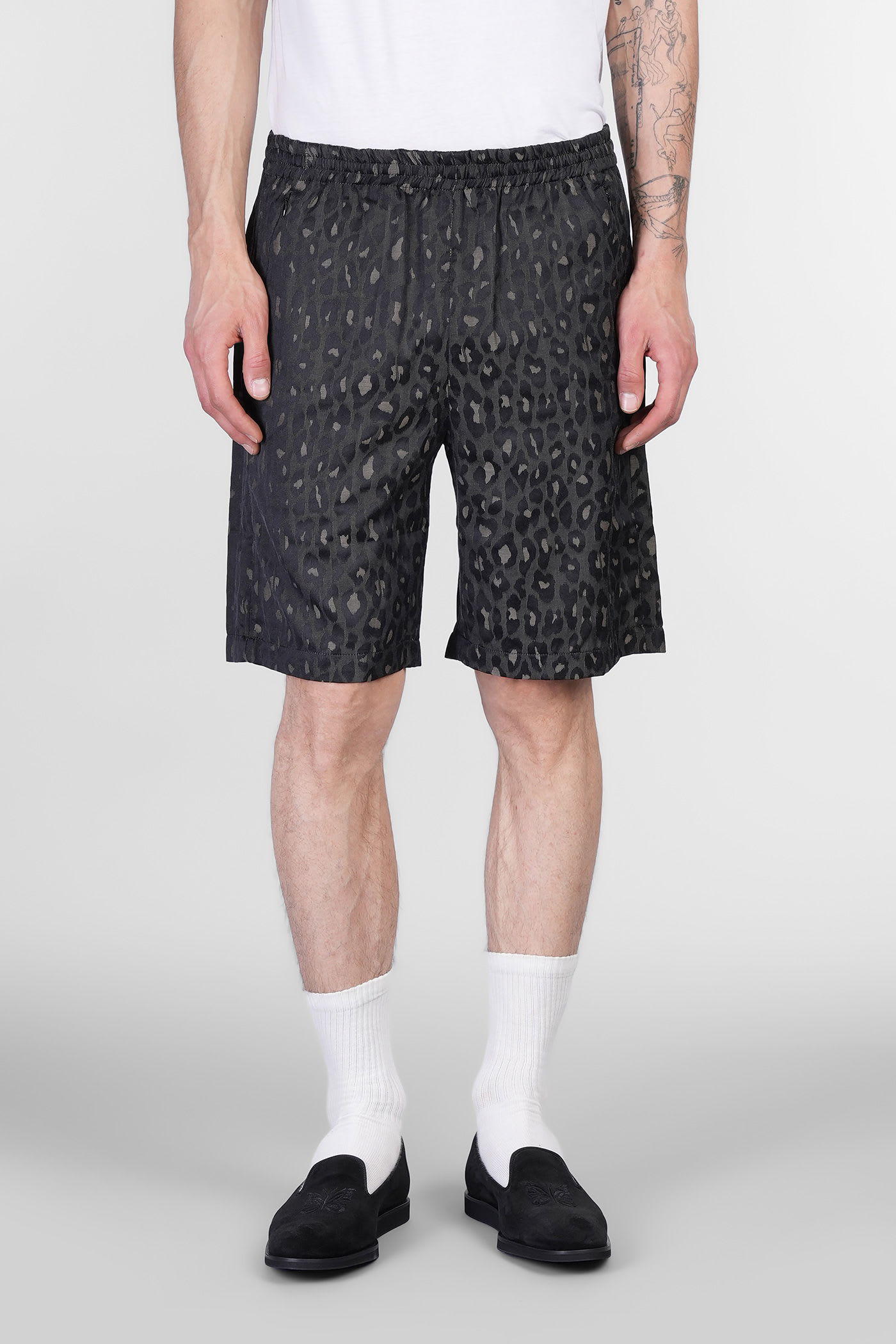 Shorts In Black Polyester