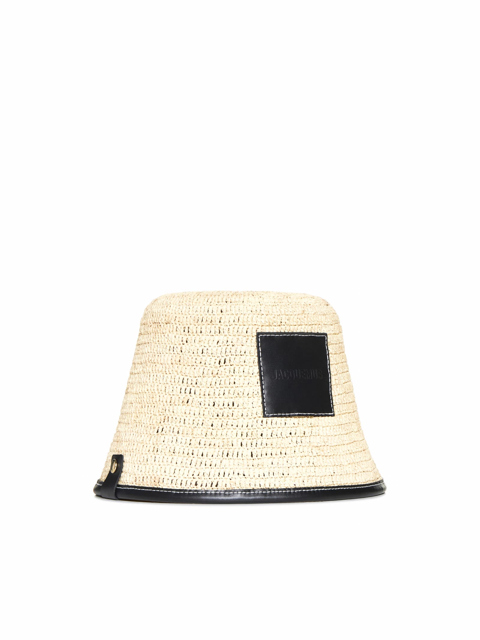 Jacquemus Le Bob Soli Bucket Hat In Black