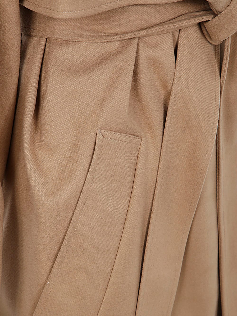 Shop Drhope Trench Coat In Camel