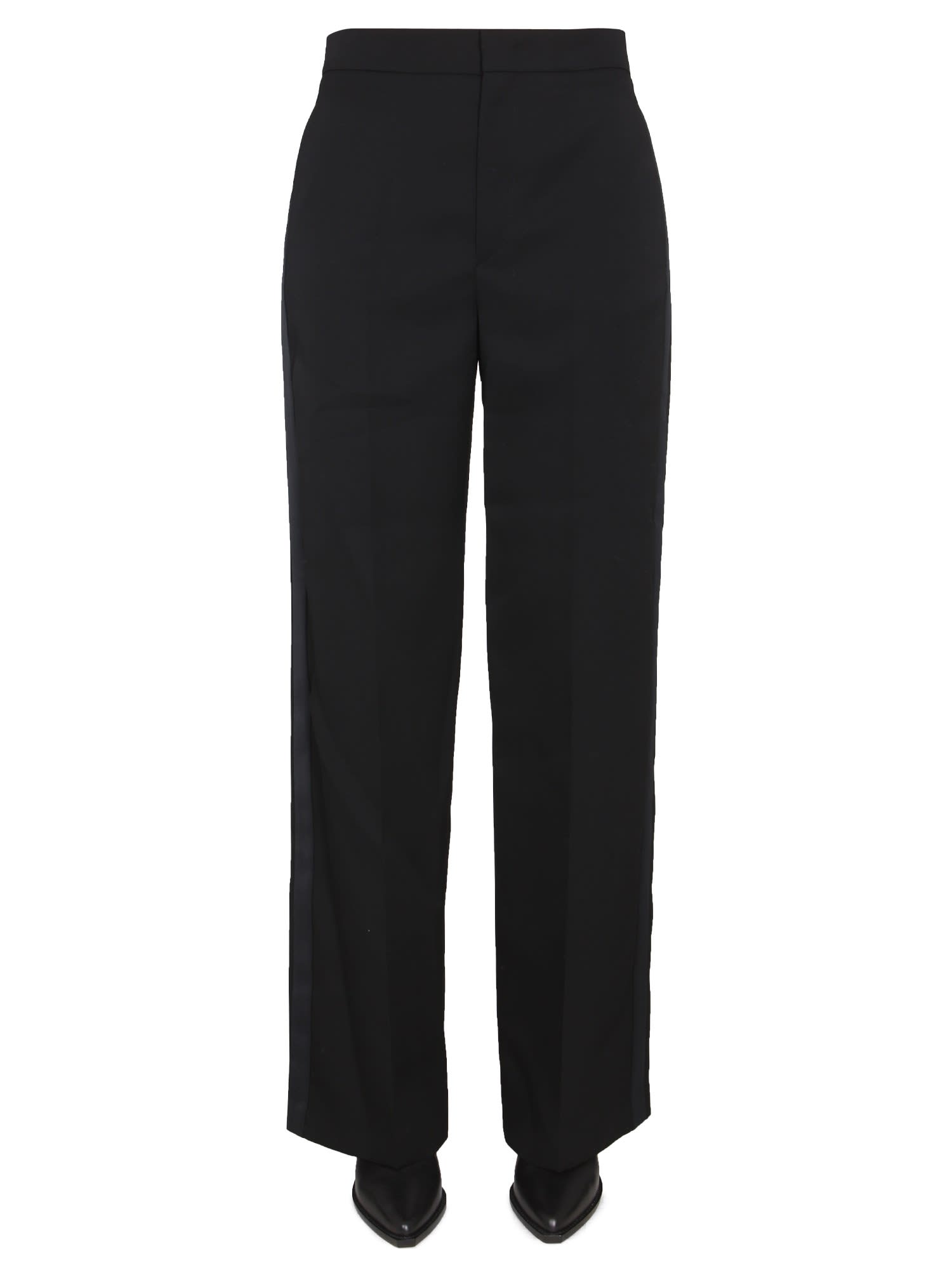 Shop Isabel Marant Pants Scarly In Black