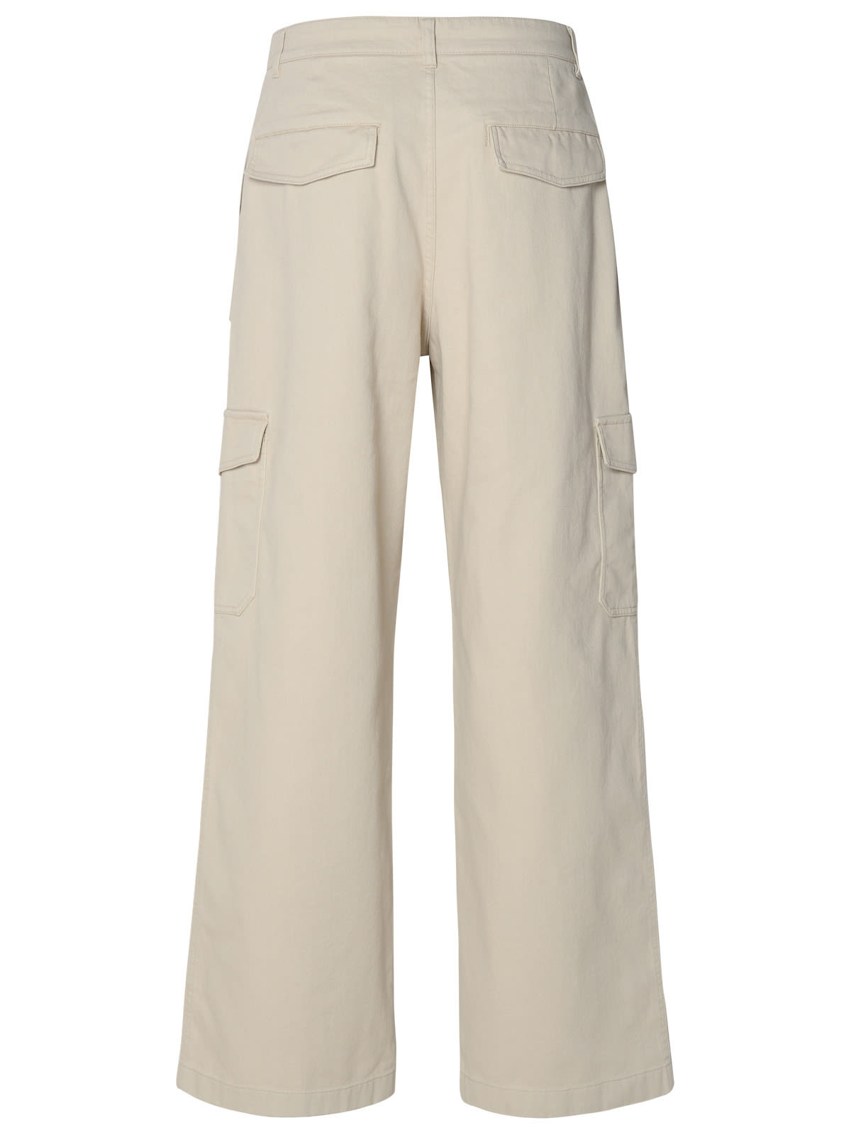 Acne Studios Patson Cotton Blend Twill Cargo Pants In Avorio