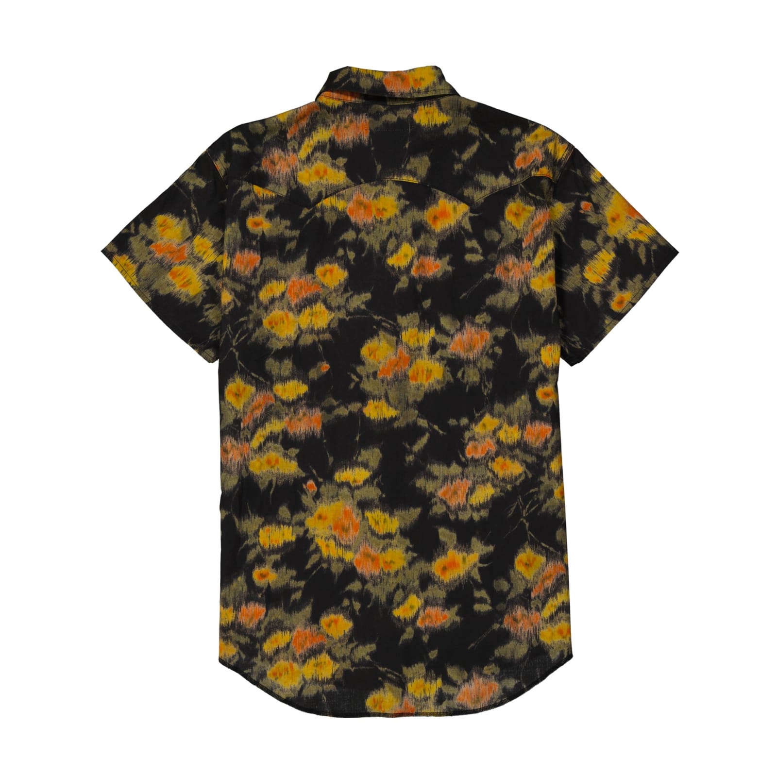 Saint Laurent Printed Shirt Men In Black