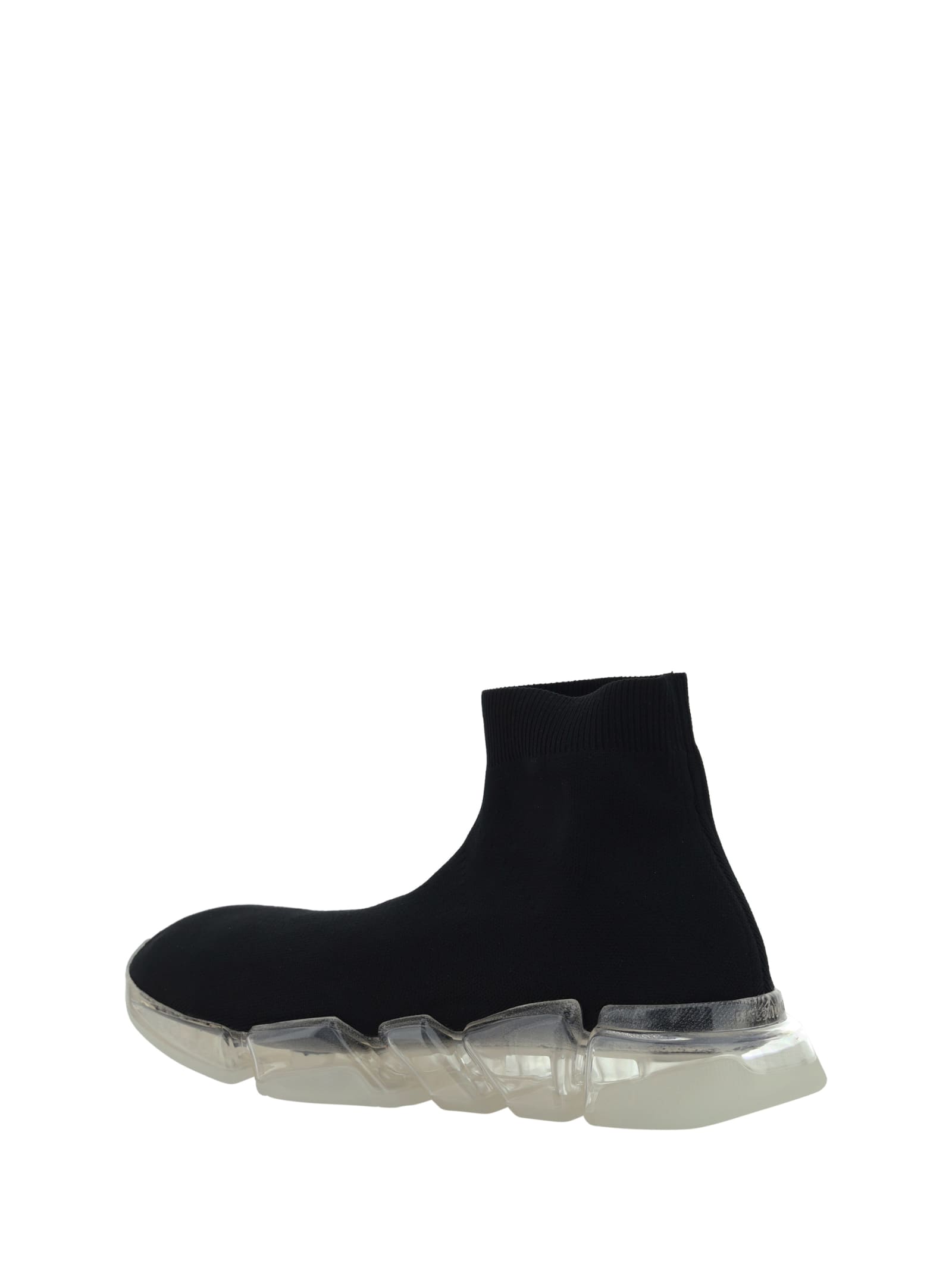 Shop Balenciaga Speed 2.0 Sneakers In Black/l White