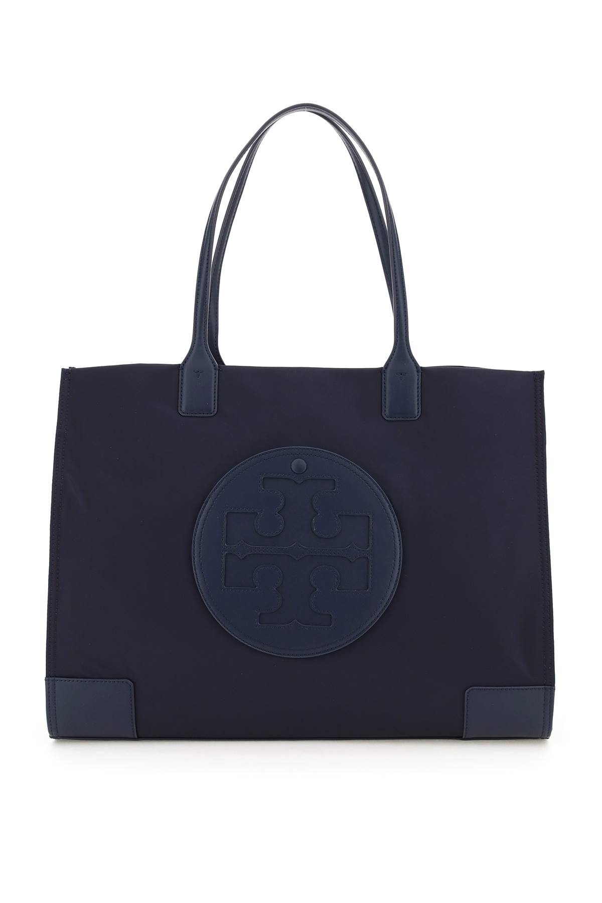 Shop Tory Burch Ella Tote Bag In Tory Navy (blue)