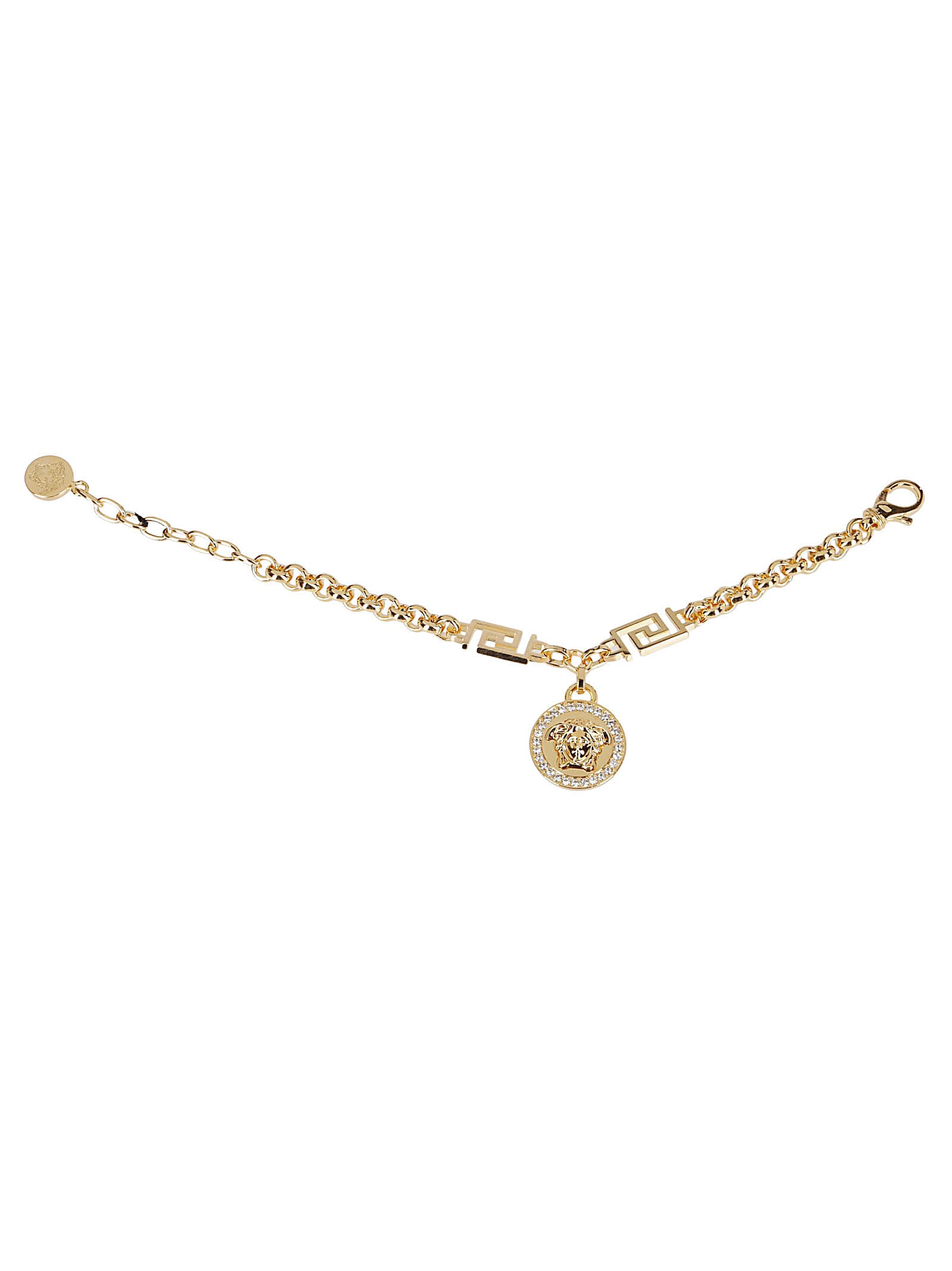 Versace Gold-tone Steel Medusa Bracelet
