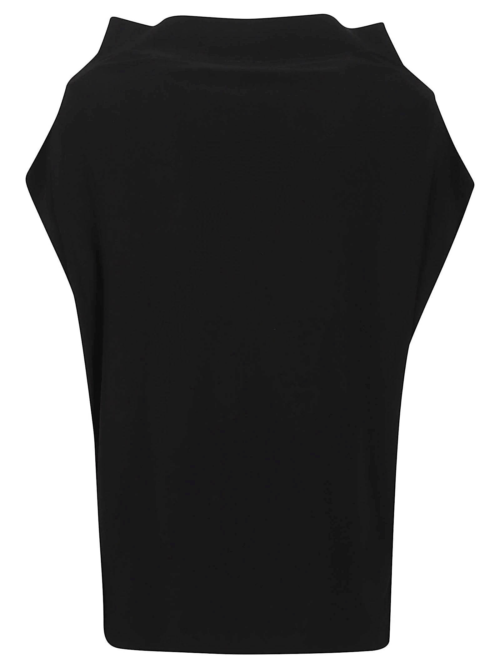 Shop Norma Kamali Sleeveless All In One Top In Black
