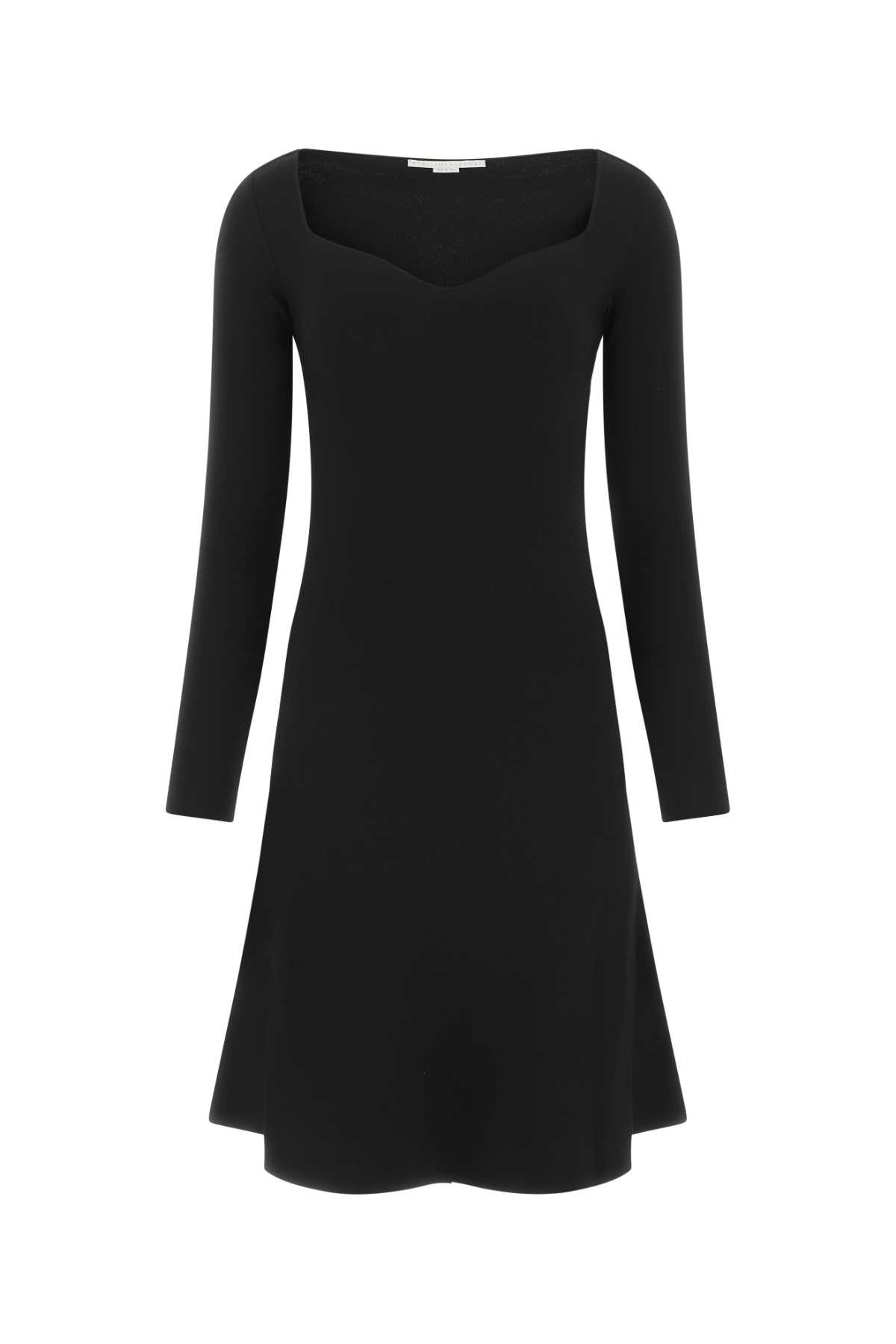 Stella Mccartney Square Neckline A-line Silhouette Long Sleeves Dress