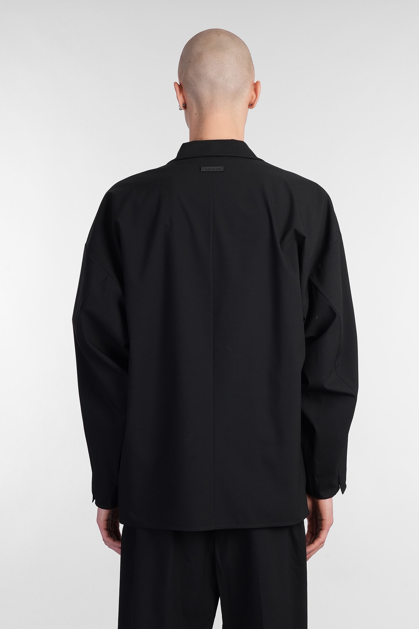 Fear Of God Double Wool 8th California Blazer In Black