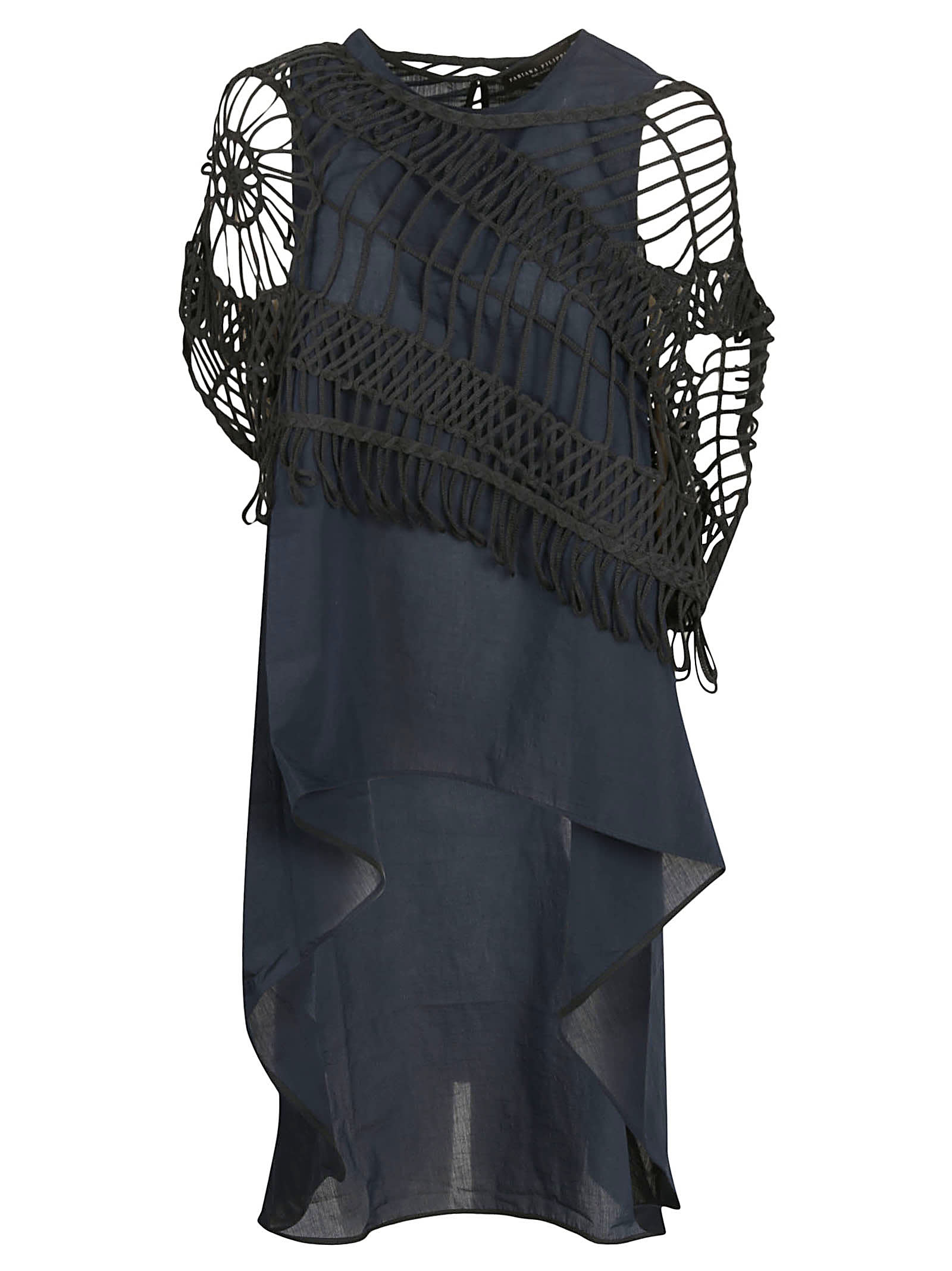 Fabiana Filippi Crochet Layered Dress