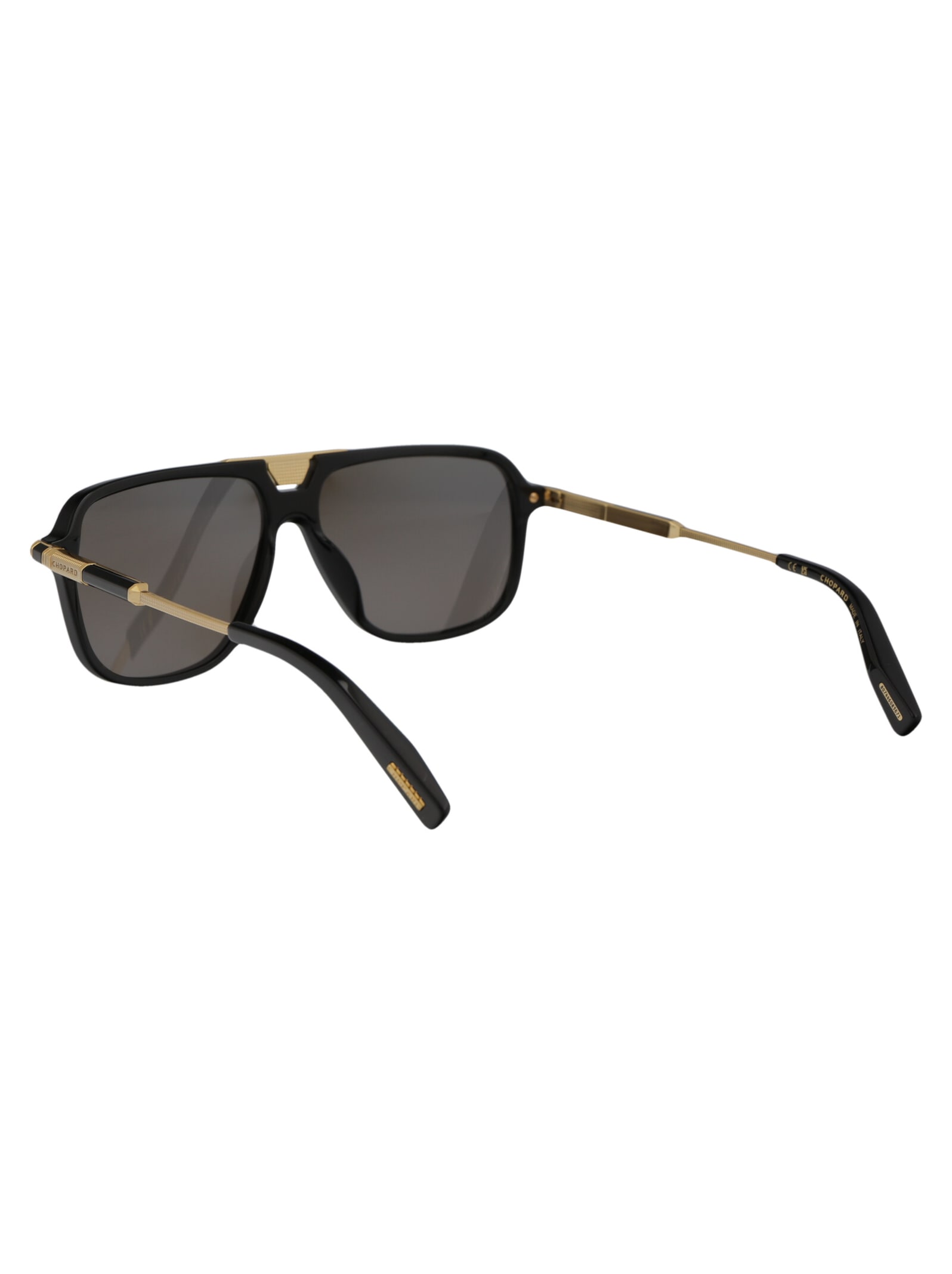 Shop Chopard Sch340 Sunglasses In 700z Black