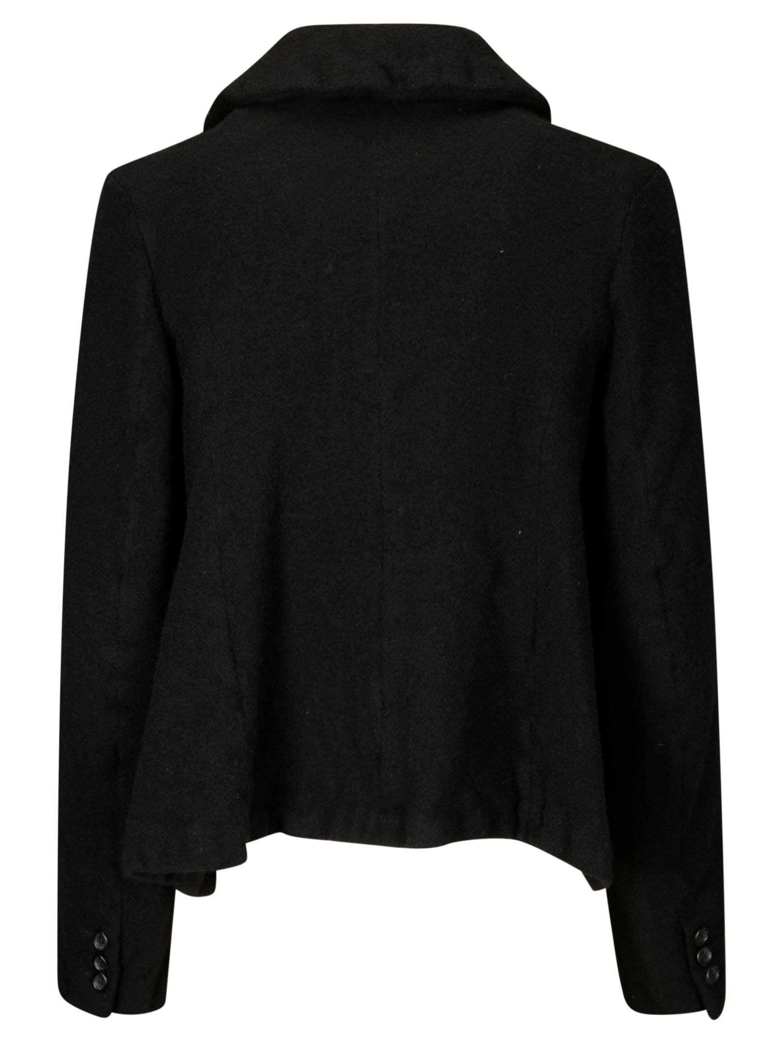 Shop Comme Des Garçons Comme Des Garçons Ladies Jacket In Black