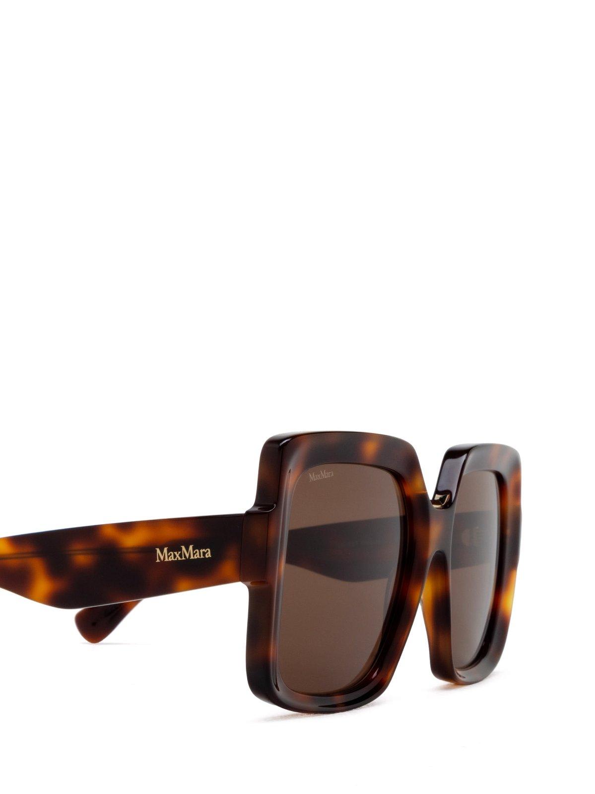 Shop Max Mara Ernest Sunglasses In 52e