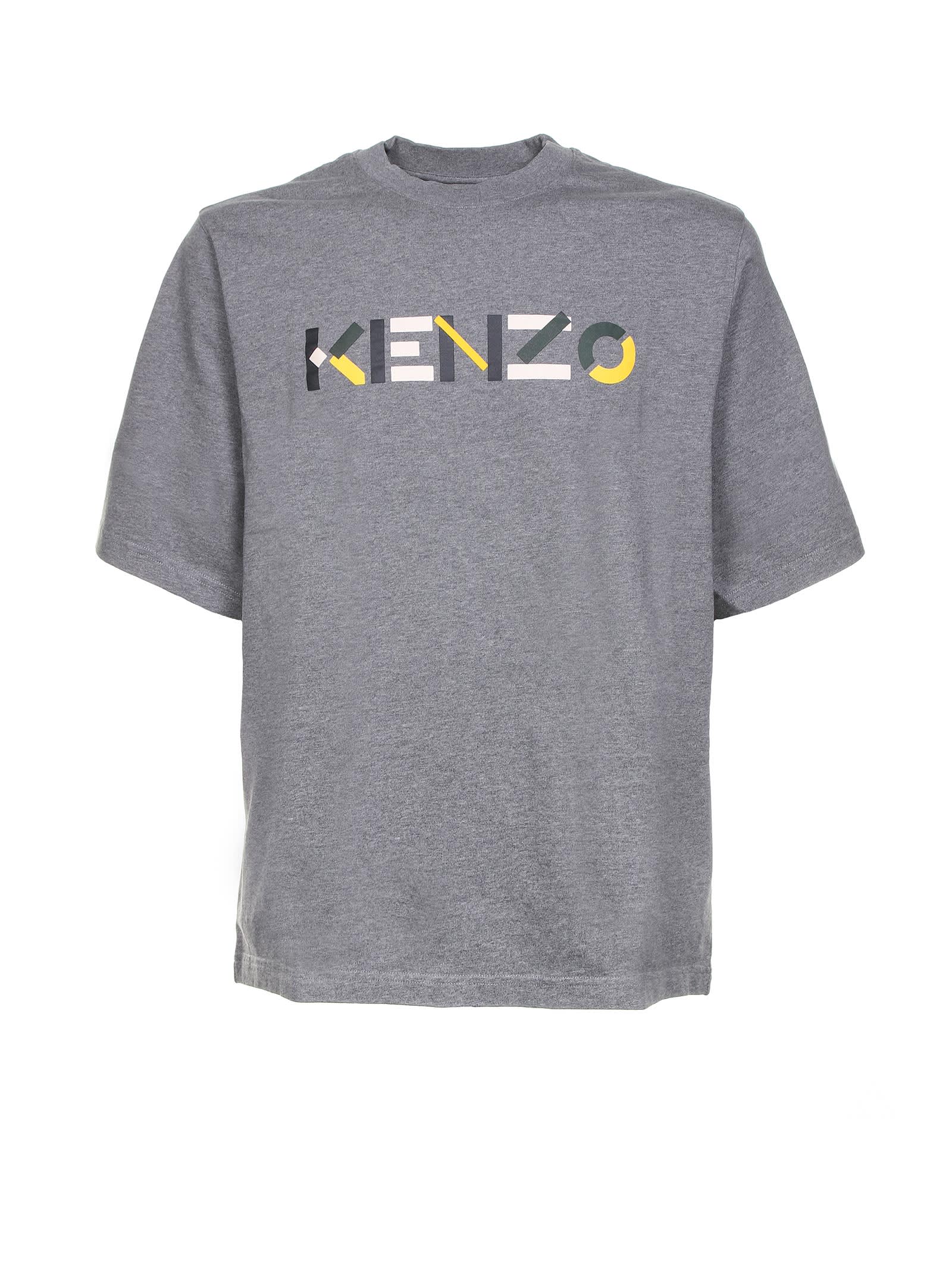 Kenzo Kenzo T-shirt With Multicolor Logo