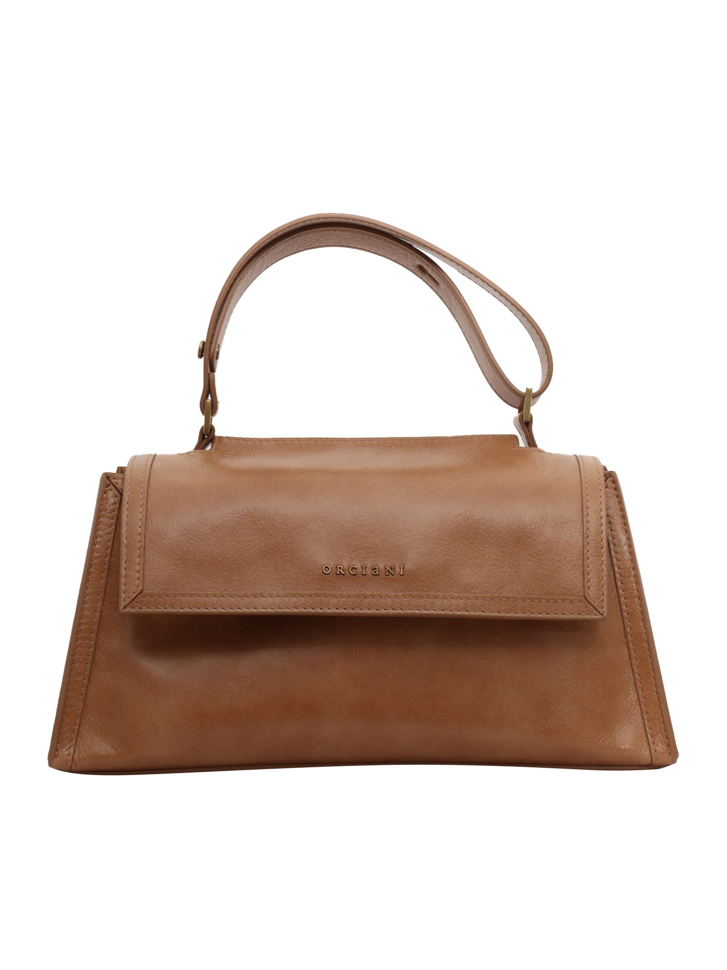 Shop Orciani Brown Handbag