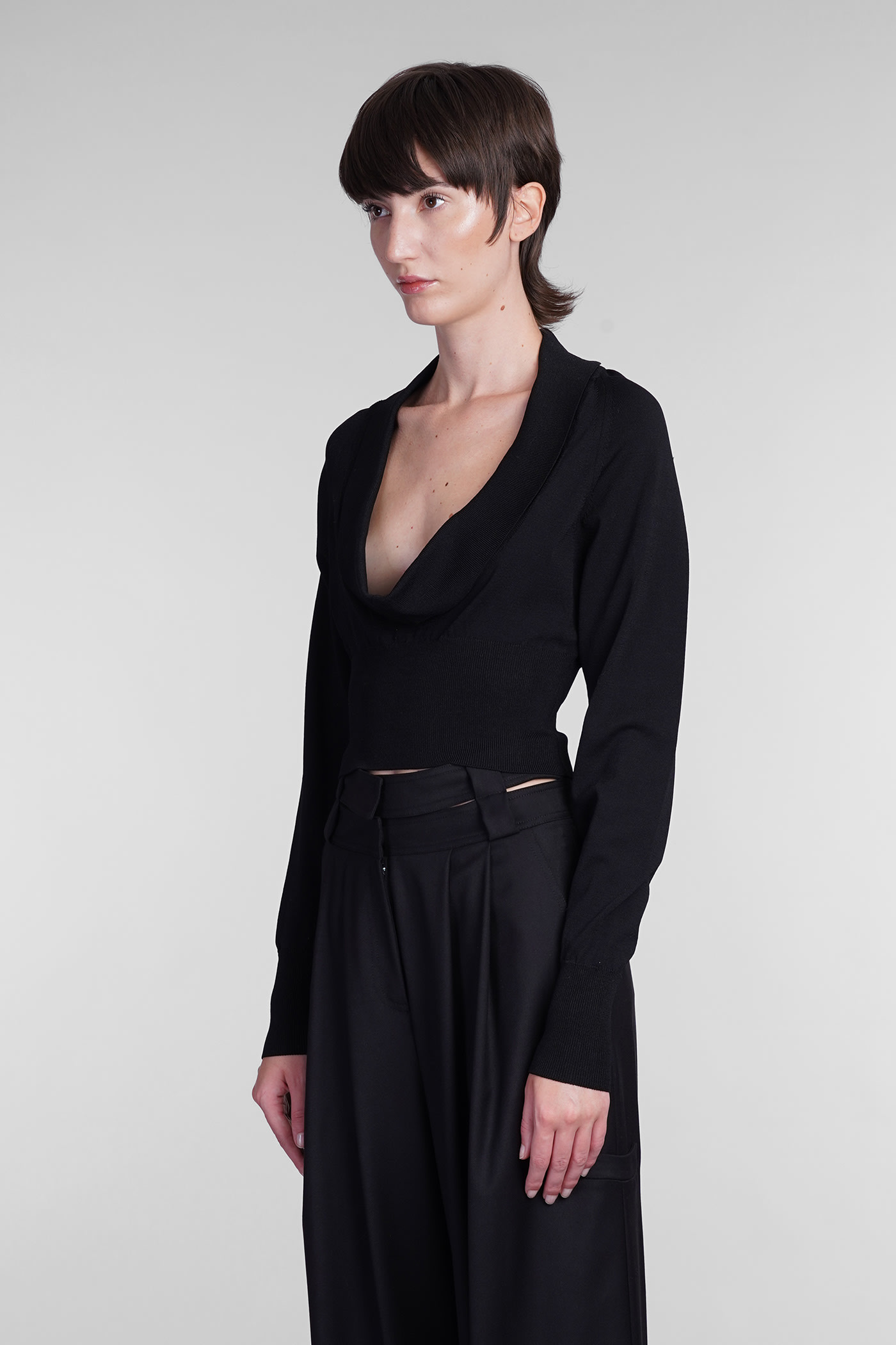 Andreädamo Andreādamo Topwear In Black