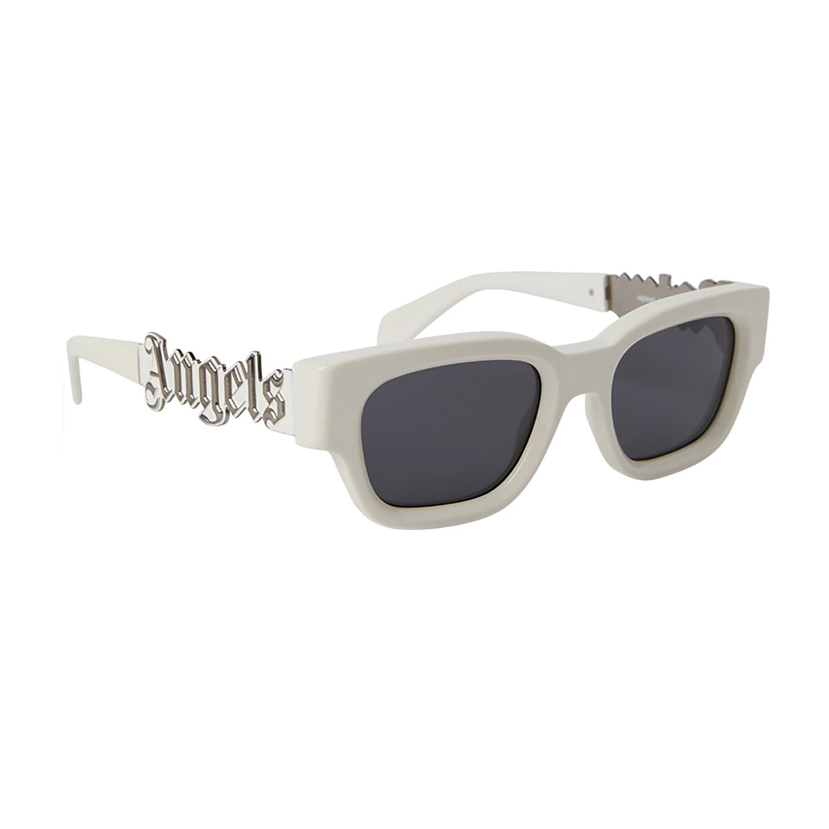 Shop Palm Angels Posey Sunglasses White Sunglasses In Bianco