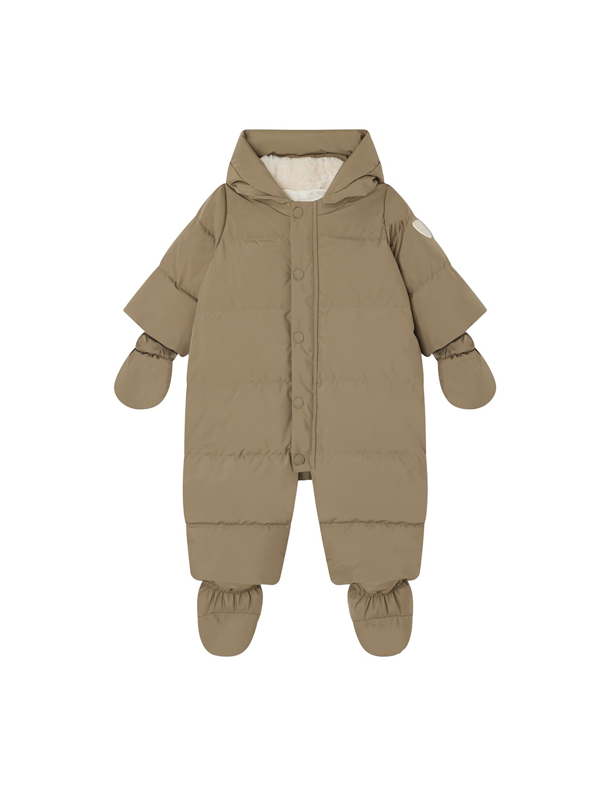 Babies' Praline Tagonfly Pilot Suit In Marrone