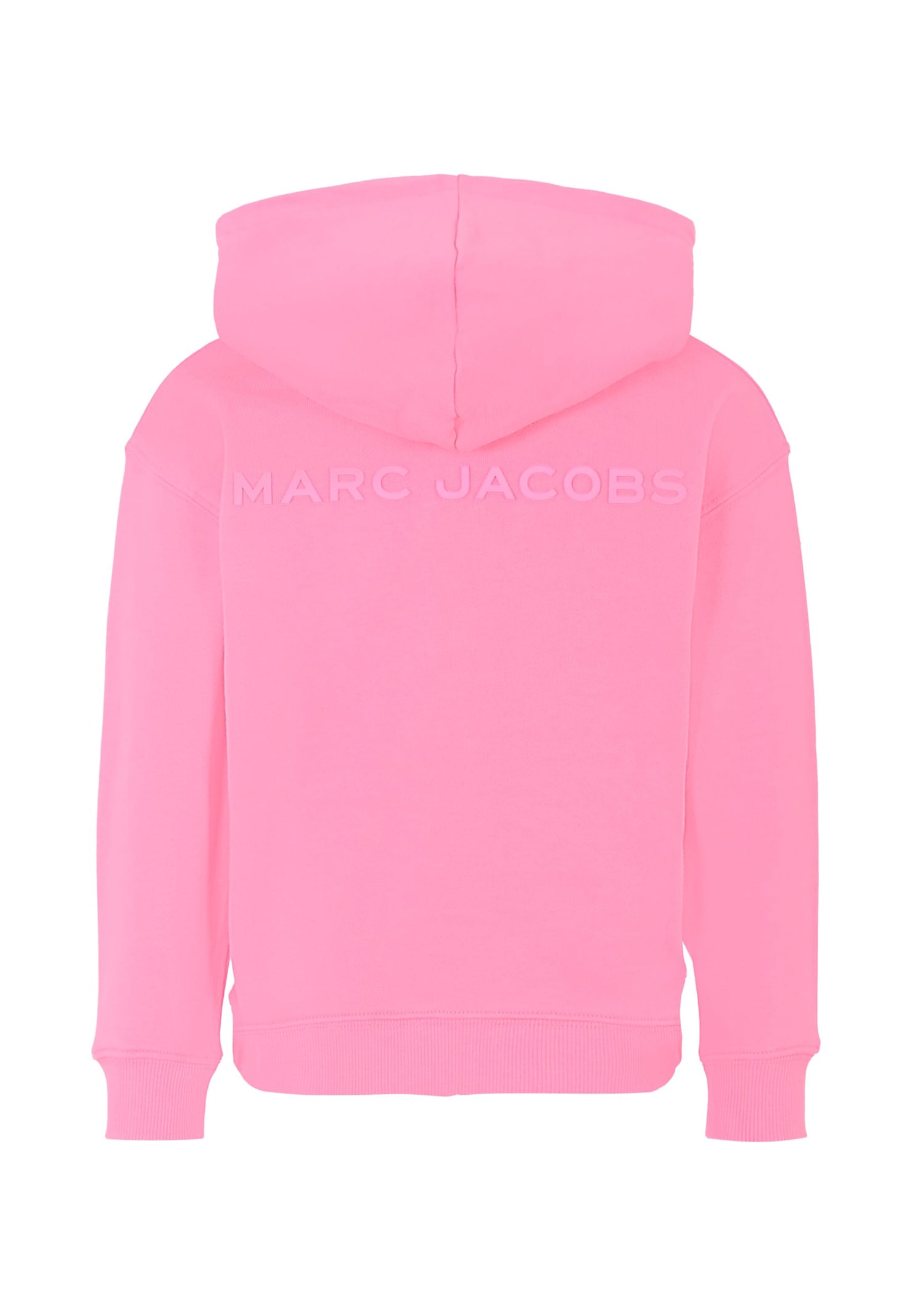 Marc Jacobs Pink Sweatshirt For Girl With Logo In Pink