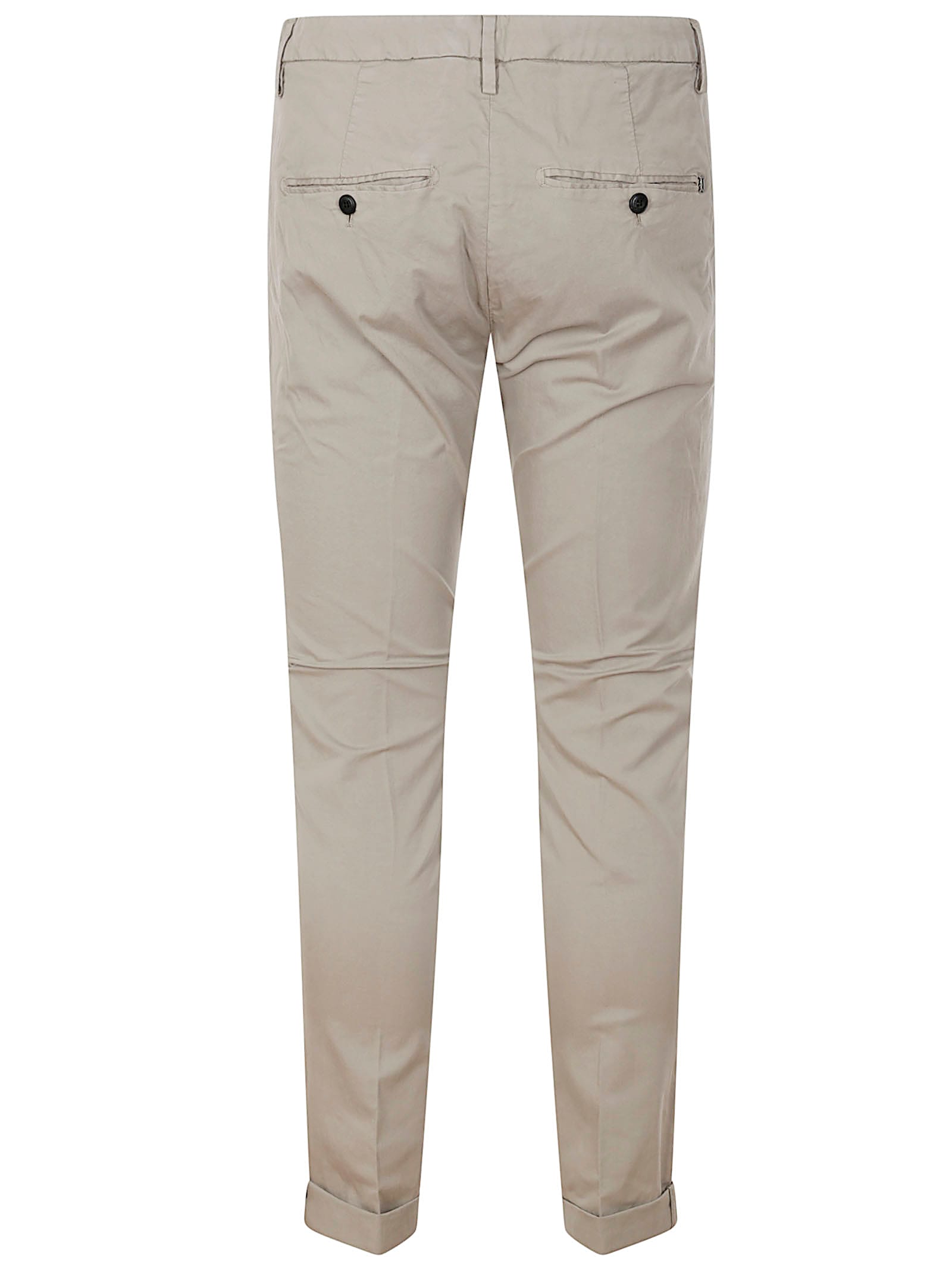 Dondup Men's Gaubert - Slim-fit Gabardine Trousers In Neutral