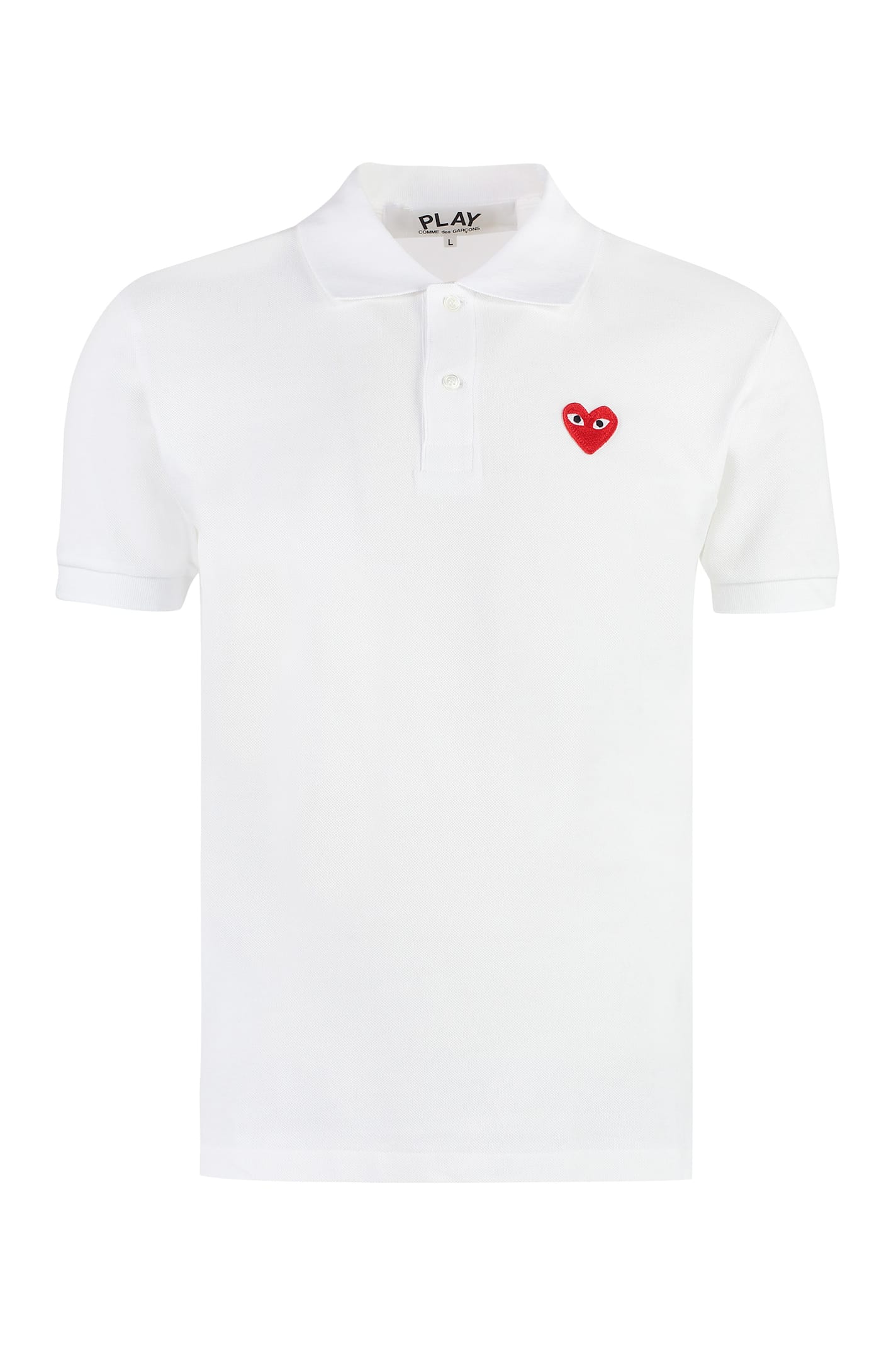 Comme des Garçons Play Cotton-piqué Polo Shirt