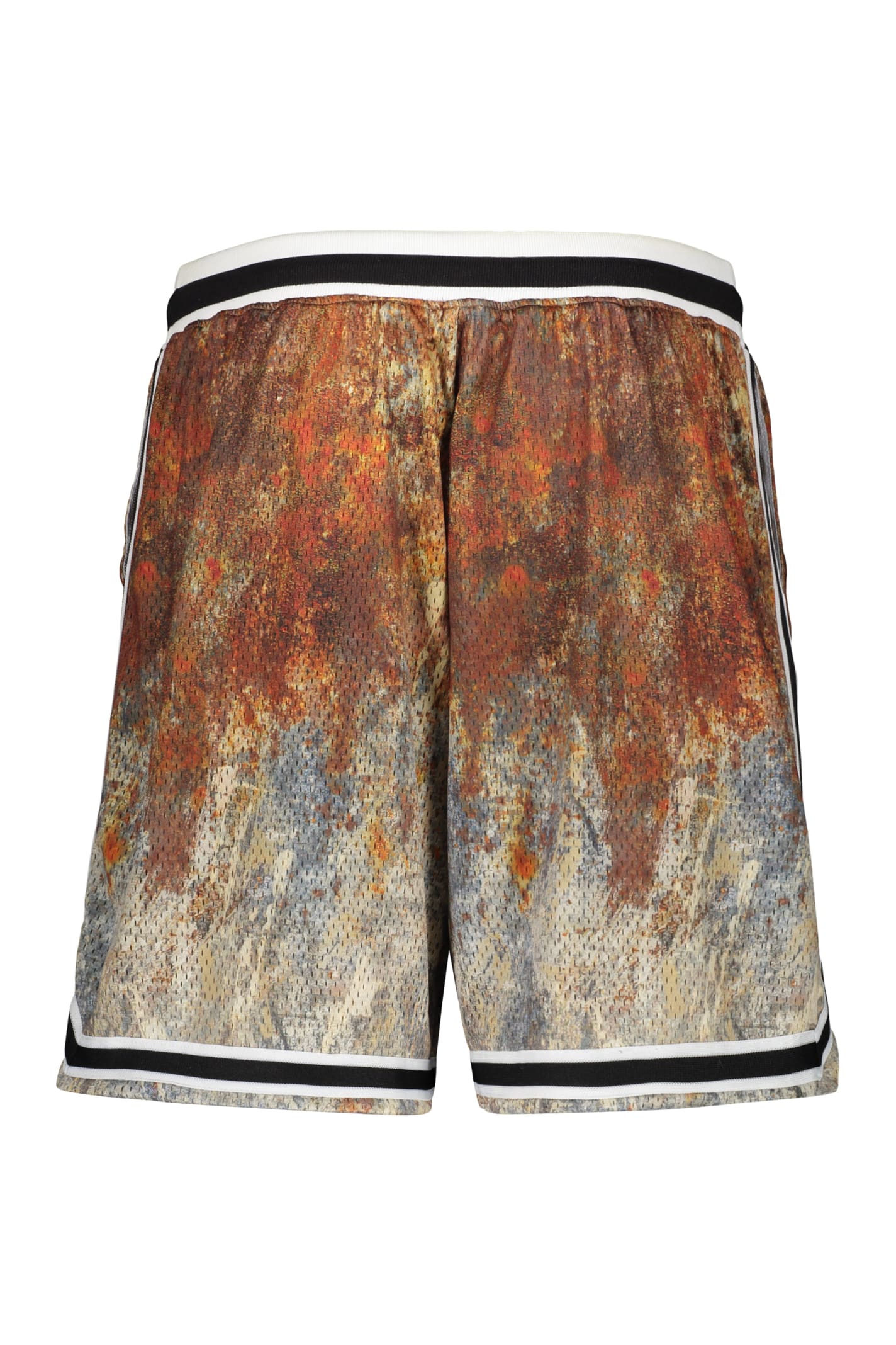 Shop John Elliott Printed Bermuda Shorts In Multicolor