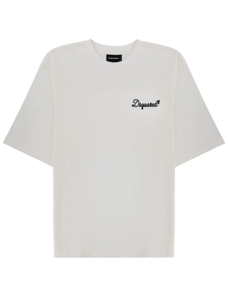 Dsquared2 T-shirt With Logo In White