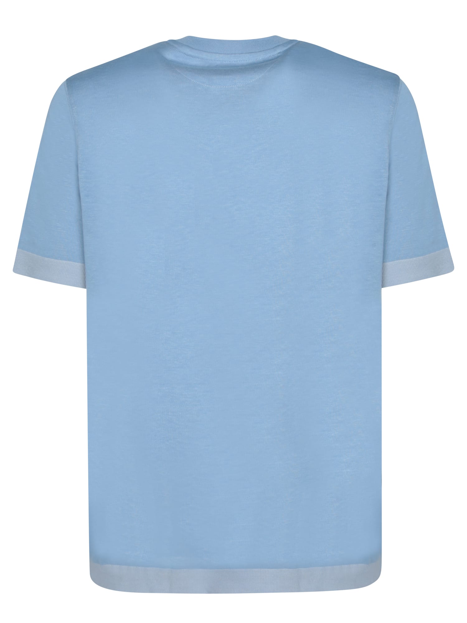 PAUL SMITH SKY BLUE LYOCELL T-SHIRT