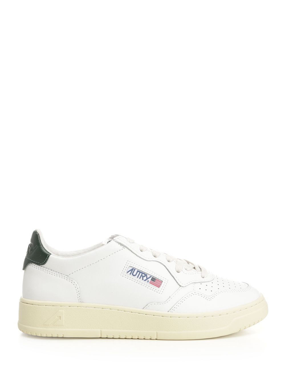 Autry Medalist Sneakers With Inserts In Green