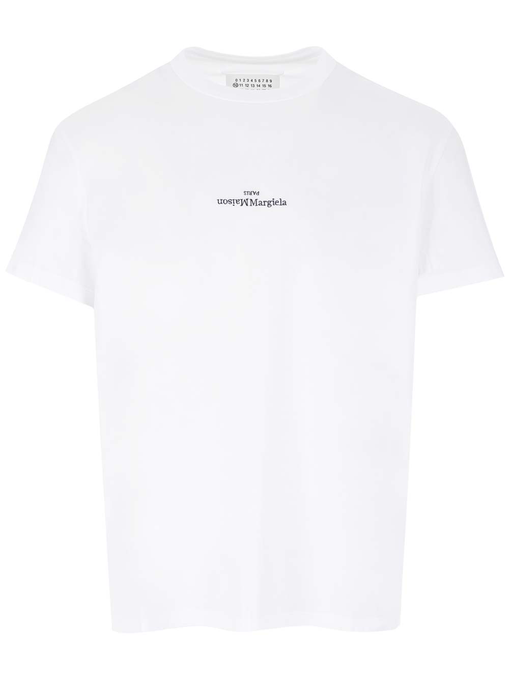 Shop Maison Margiela White T-shirt
