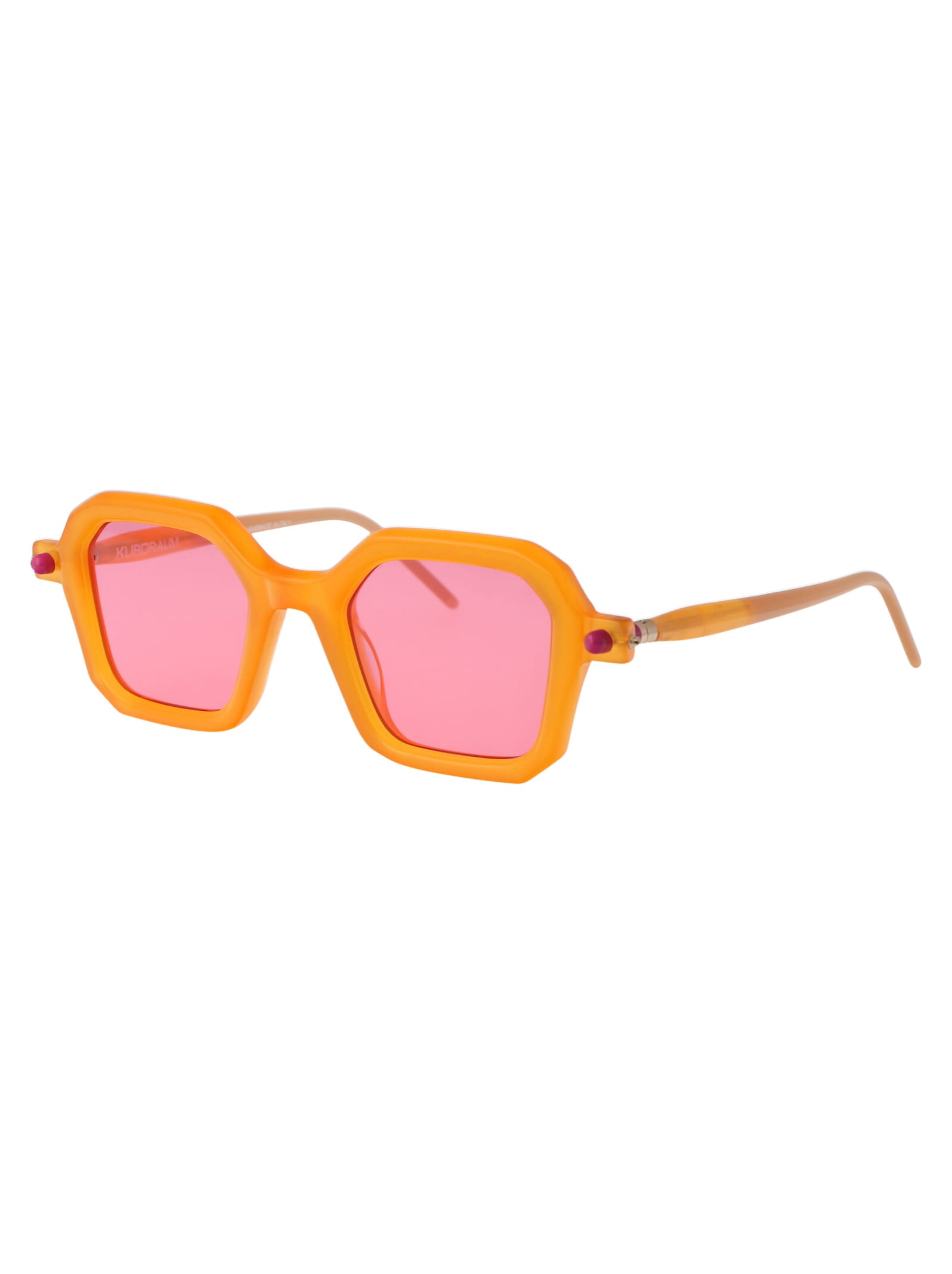 Shop Kuboraum Maske P9 Sunglasses In Or A Pink
