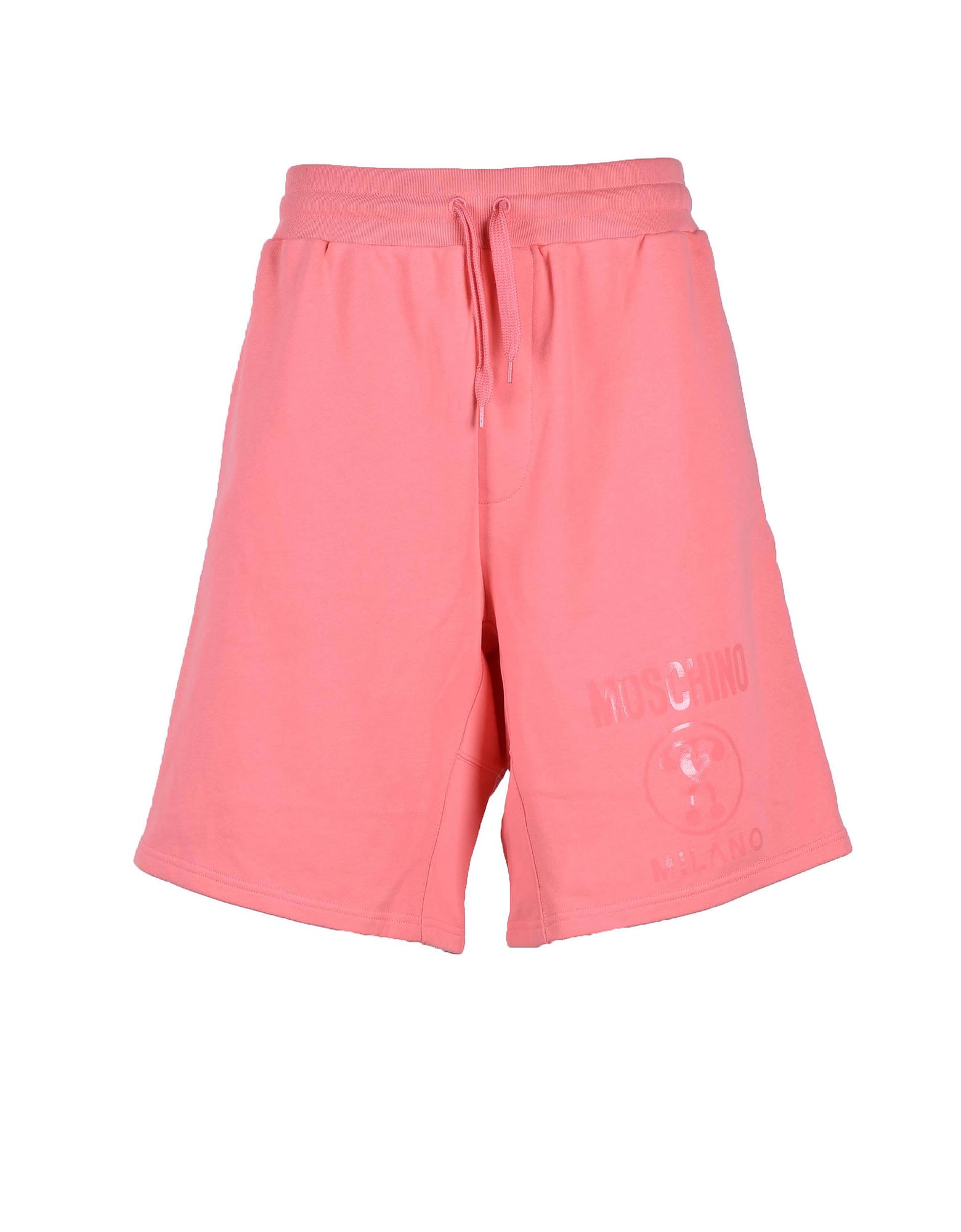 Moschino Mens Pink Bermuda Shorts
