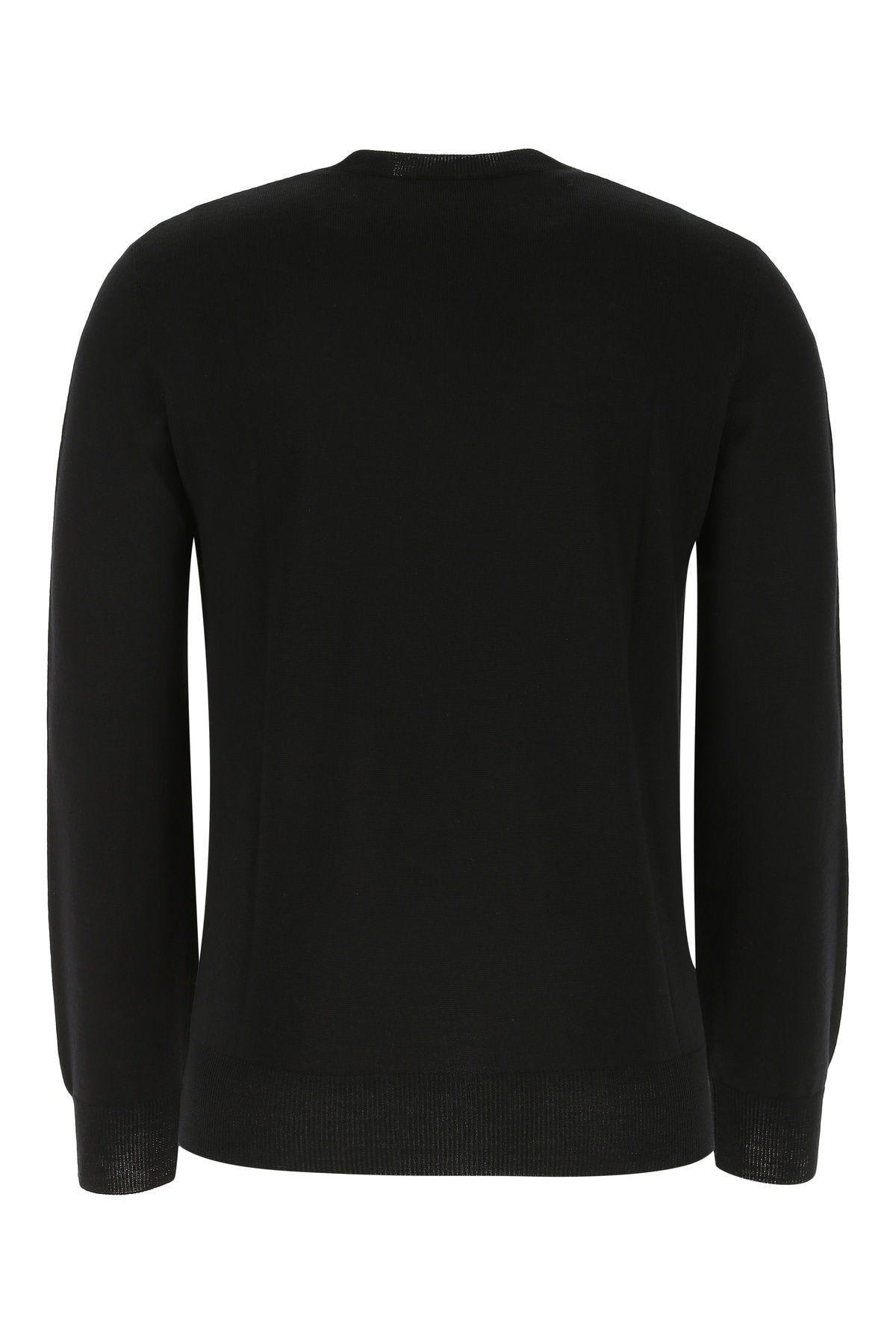 Shop Dsquared2 Black Wool Sweater