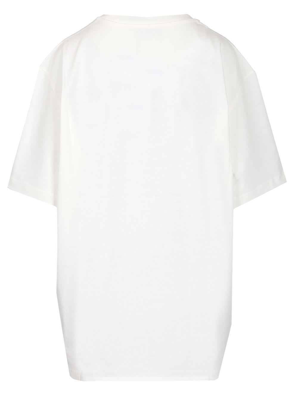 Shop Attico White Oversized T-shirt