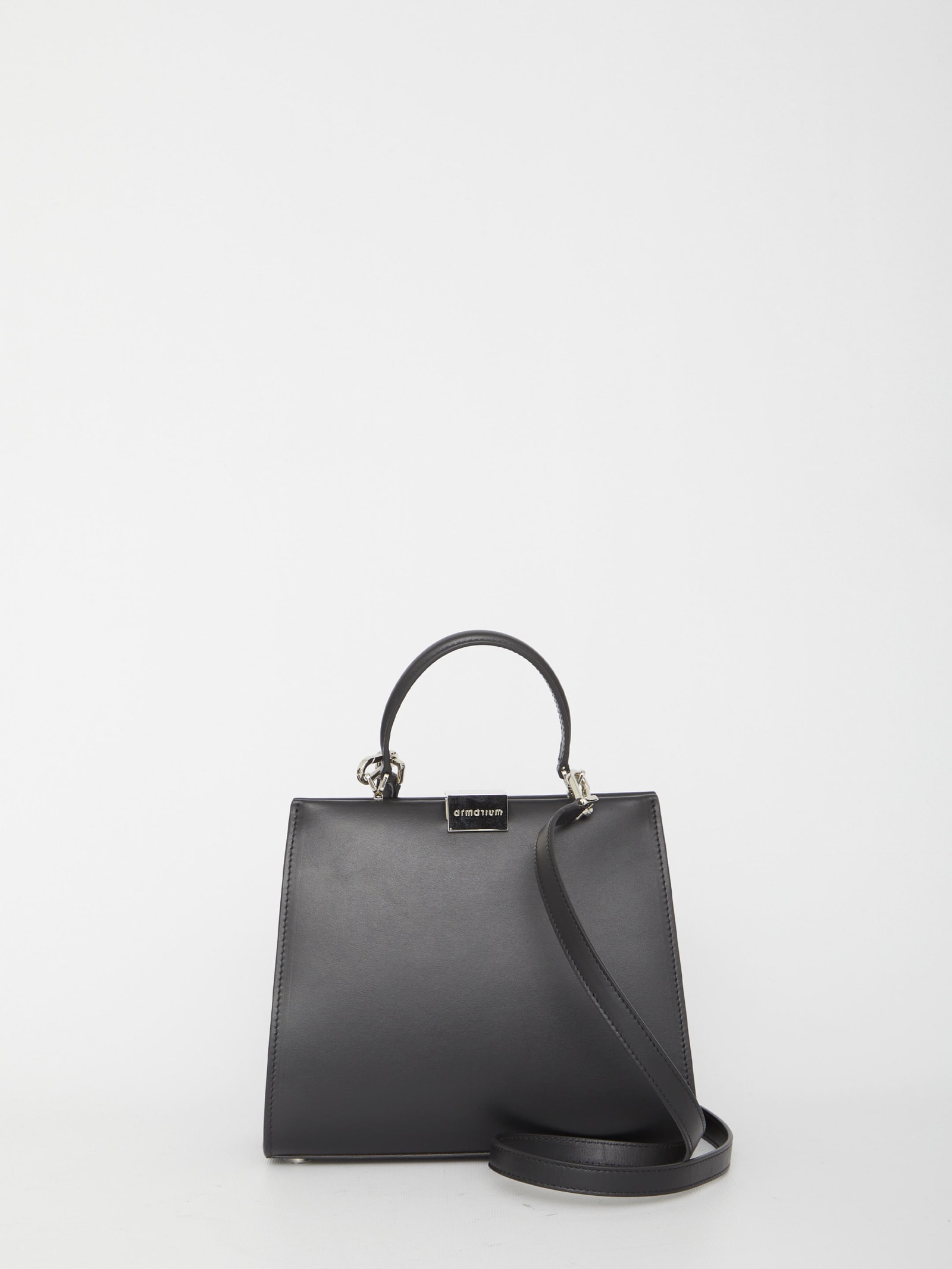 Shop Armarium Anna Small Bag In Black