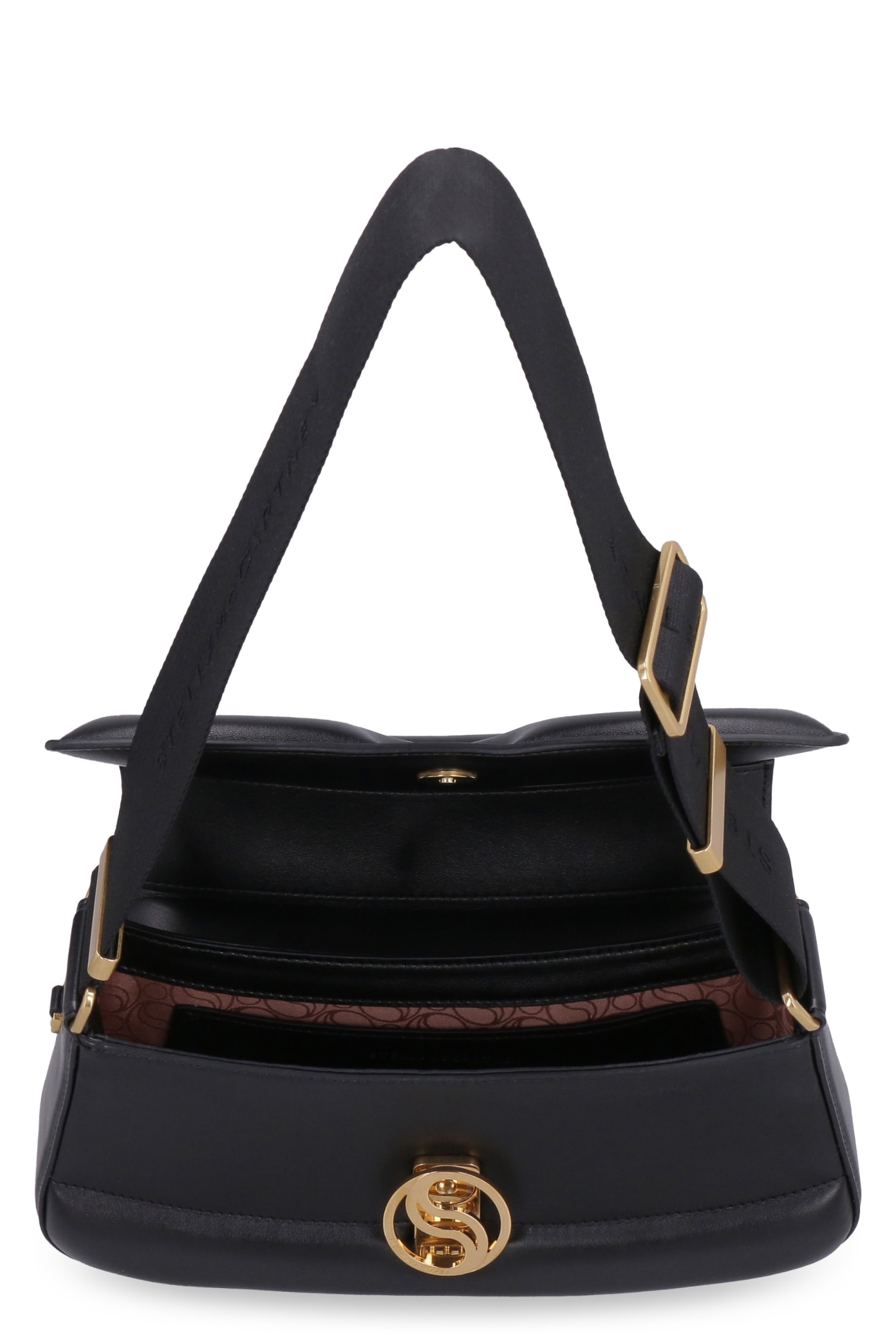 Stella Mccartney S-wave Shoulder Bag In 1000