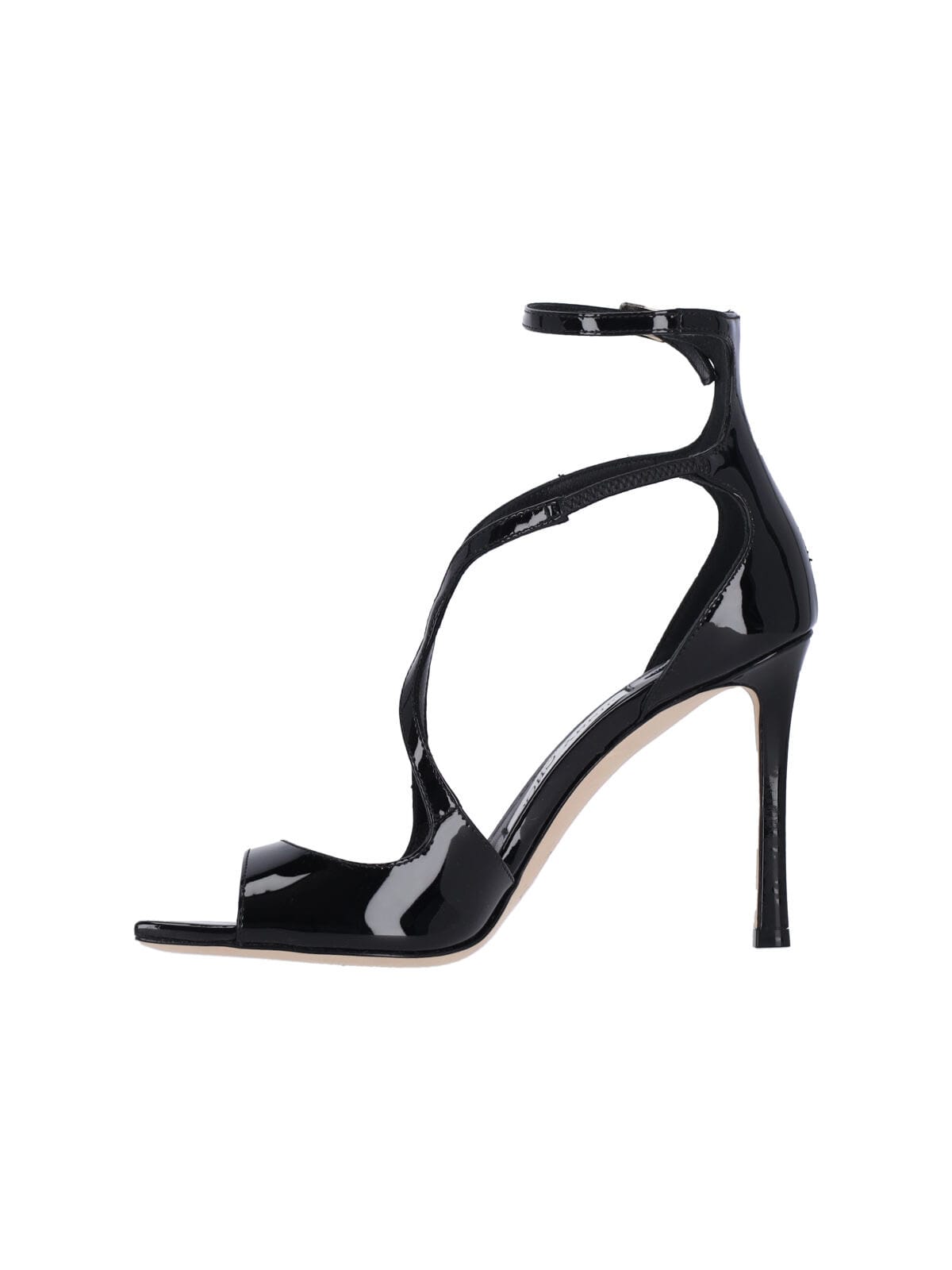 Jimmy Choo Black Azia 95 Sandal