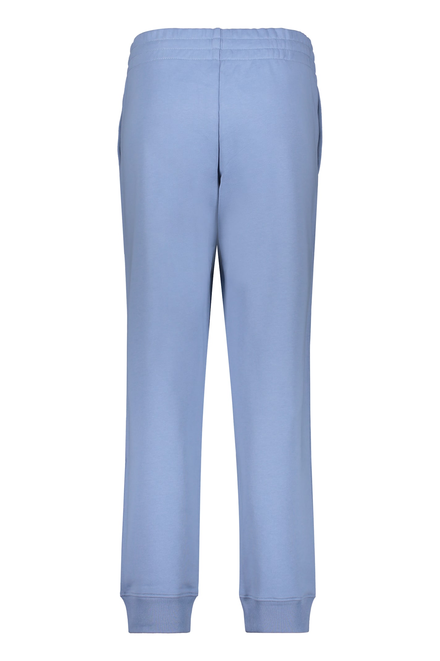 Moschino Cotton Track-pants In Blue