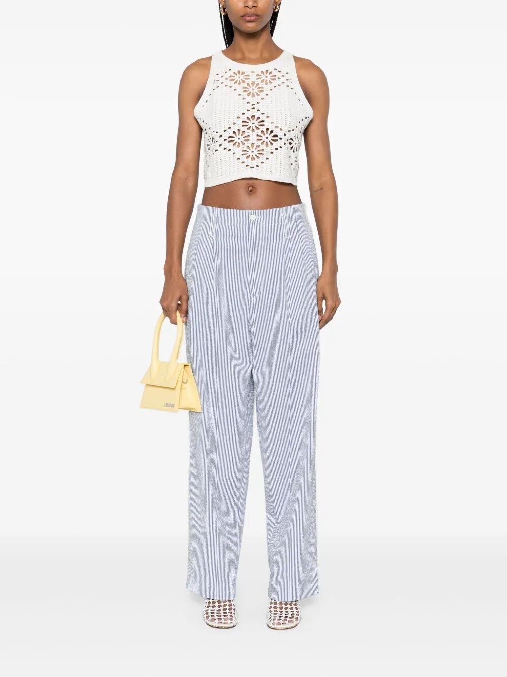 Shop Twinset Crochet Sleeveless Top
