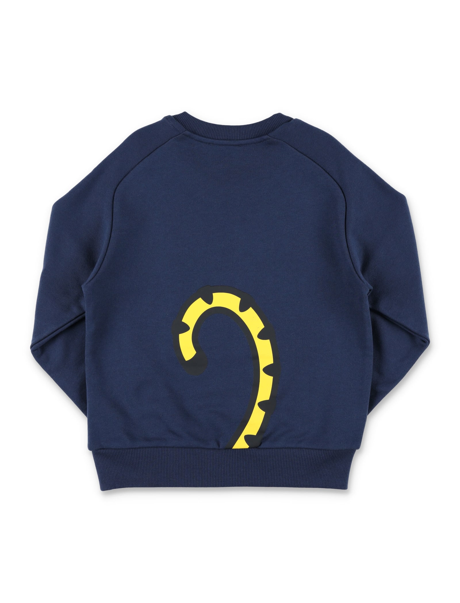 Shop Kenzo Tiger Print Sweatshirt In Navy