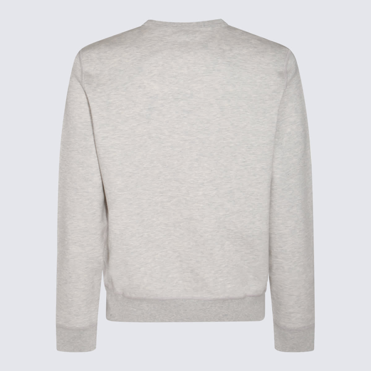 Shop Ralph Lauren Grey Cotton Sweatshirt