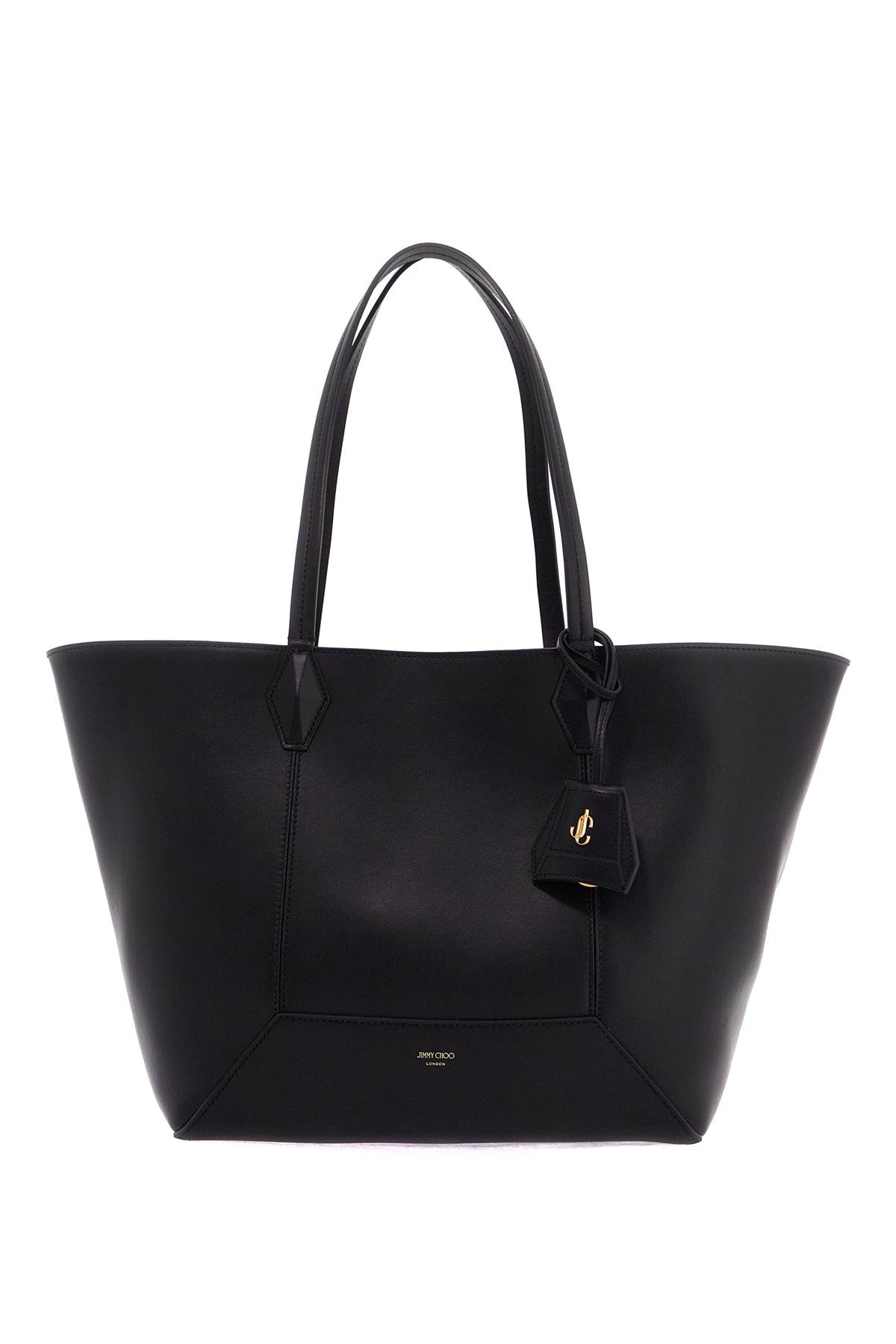 Shop Jimmy Choo Diamond M Tote Bag In Black (black)