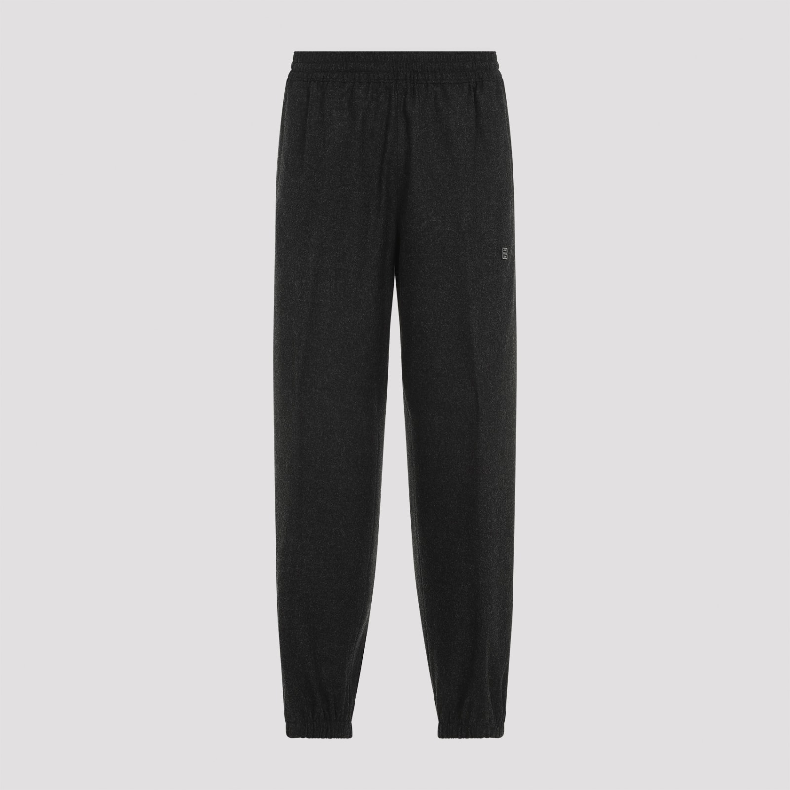 Givenchy 4g Plaque Sweatpants In Charcoal